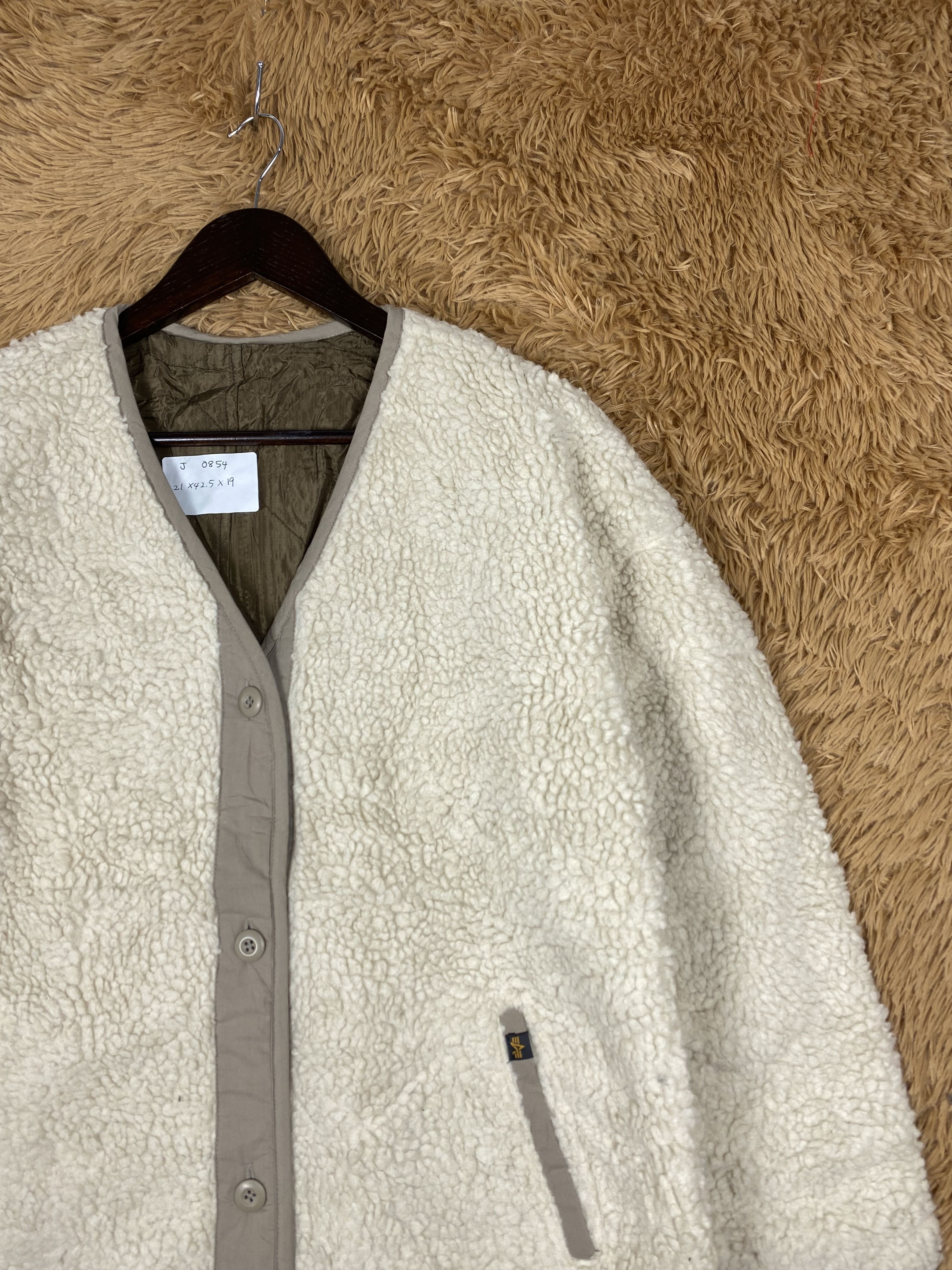 Alpha Industries Vintage Alpha Industries Fleece Jacket DJ0854 Size US M / EU 48-50 / 2 - 3 Thumbnail