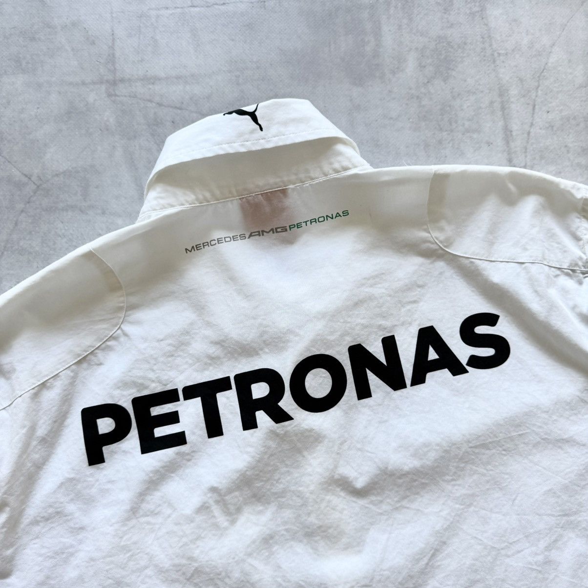 Formula 1 Puma Mercedes AMG Toto Wolf Formula 1 Racing Botton Up Shirt Size US L / EU 52-54 / 3 - 5 Thumbnail