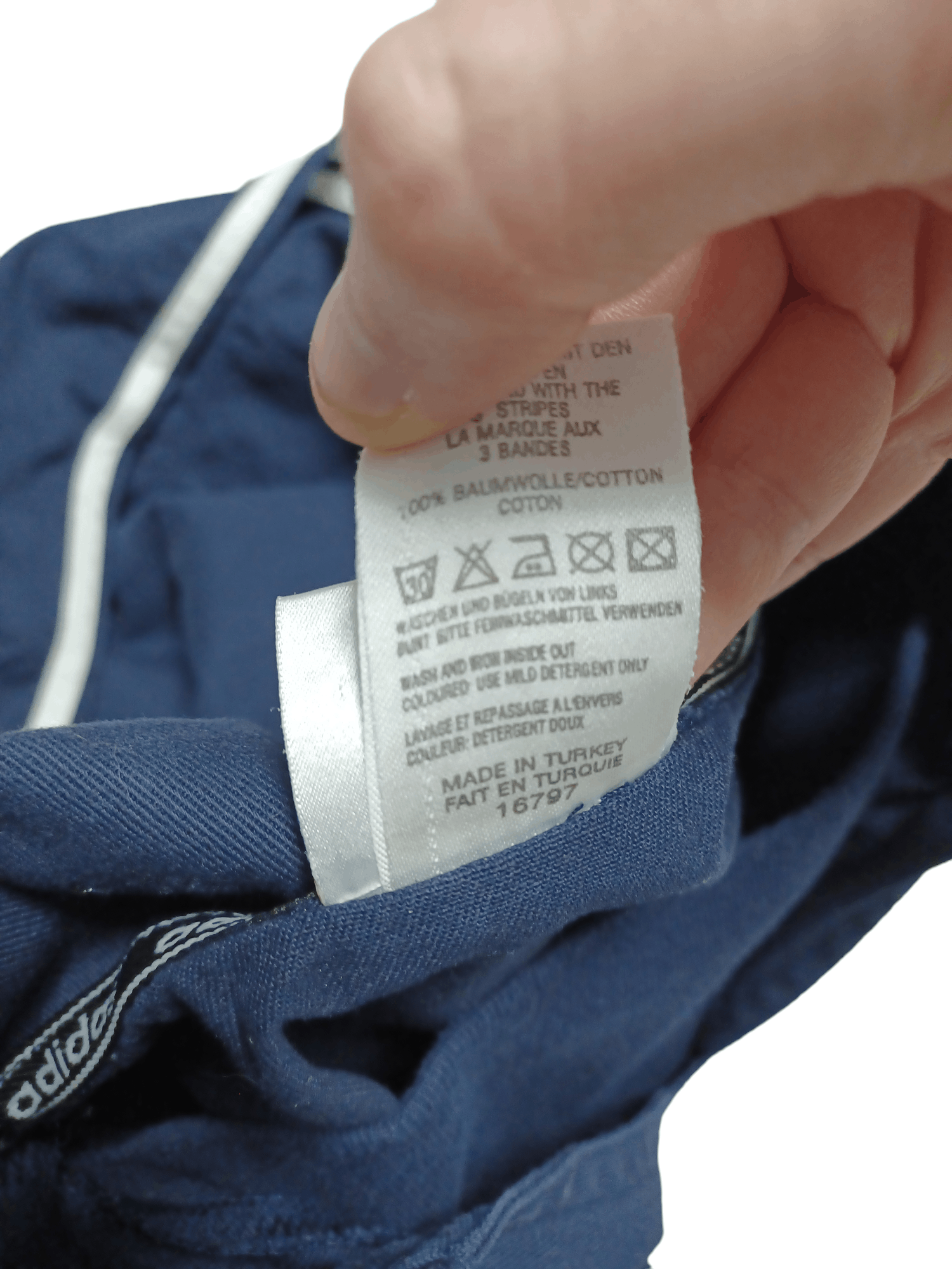 Adidas V-NECK BIGLOGO ADIDAS 90S VINTAGE OVERSIZE SWEATSHIRT Size US L / EU 52-54 / 3 - 4 Thumbnail