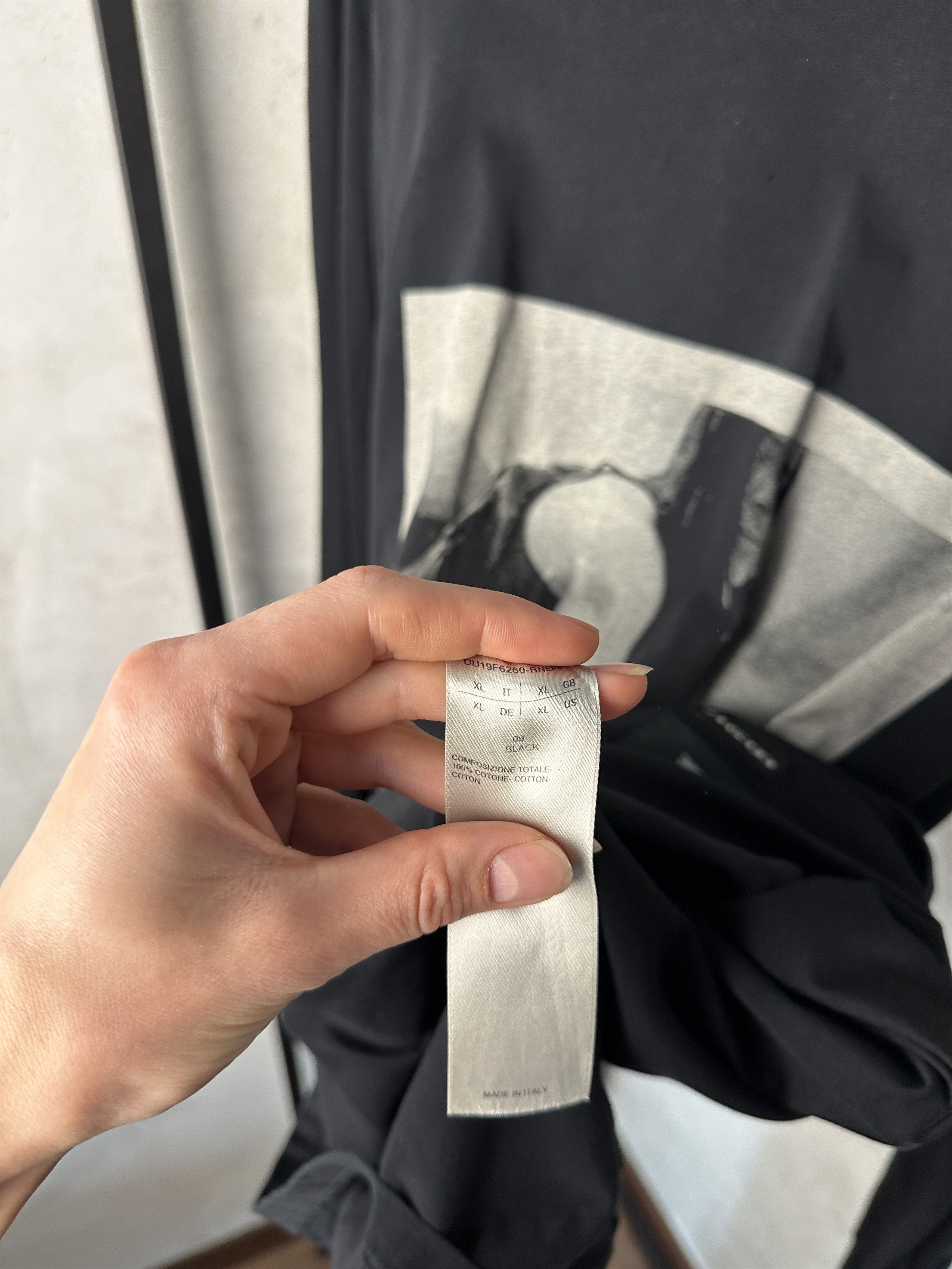 Rick Owens Rick Owens DRKSHDW Long Sleeve Rick Photo tee Size US XL / EU 56 / 4 - 7 Thumbnail