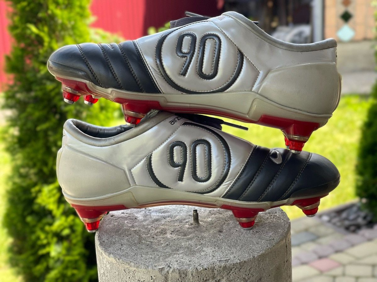 Vintage Vintage Nike Total 90 Air Zoom Gray Football Soccer Cleats Size US 8 / EU 41 - 13 Thumbnail