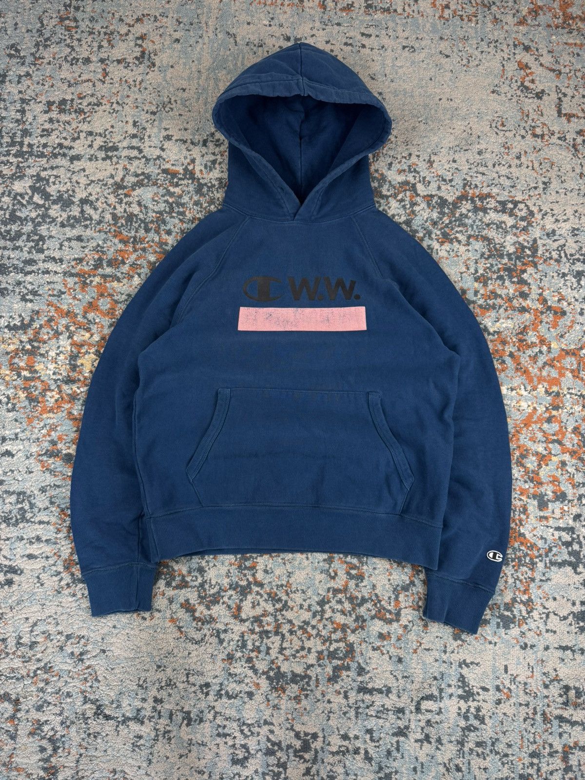 Champion Champion x Wood Wood W.W. Reverse weave hoodie sweatshirt Size US M / EU 48-50 / 2 - 1 Thumbnail