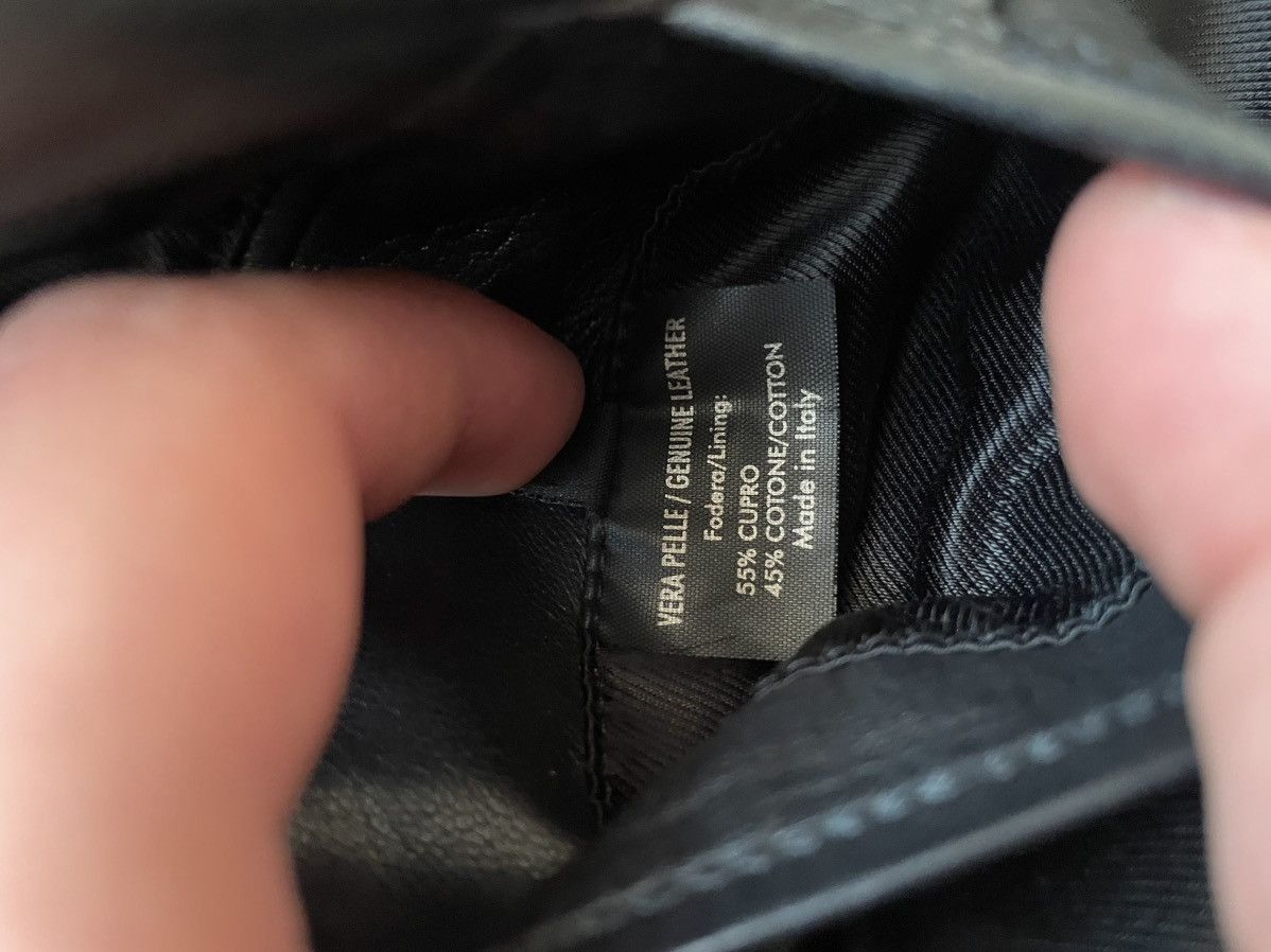 Gucci Gucci Leather Coat Size 48R - 7 Thumbnail