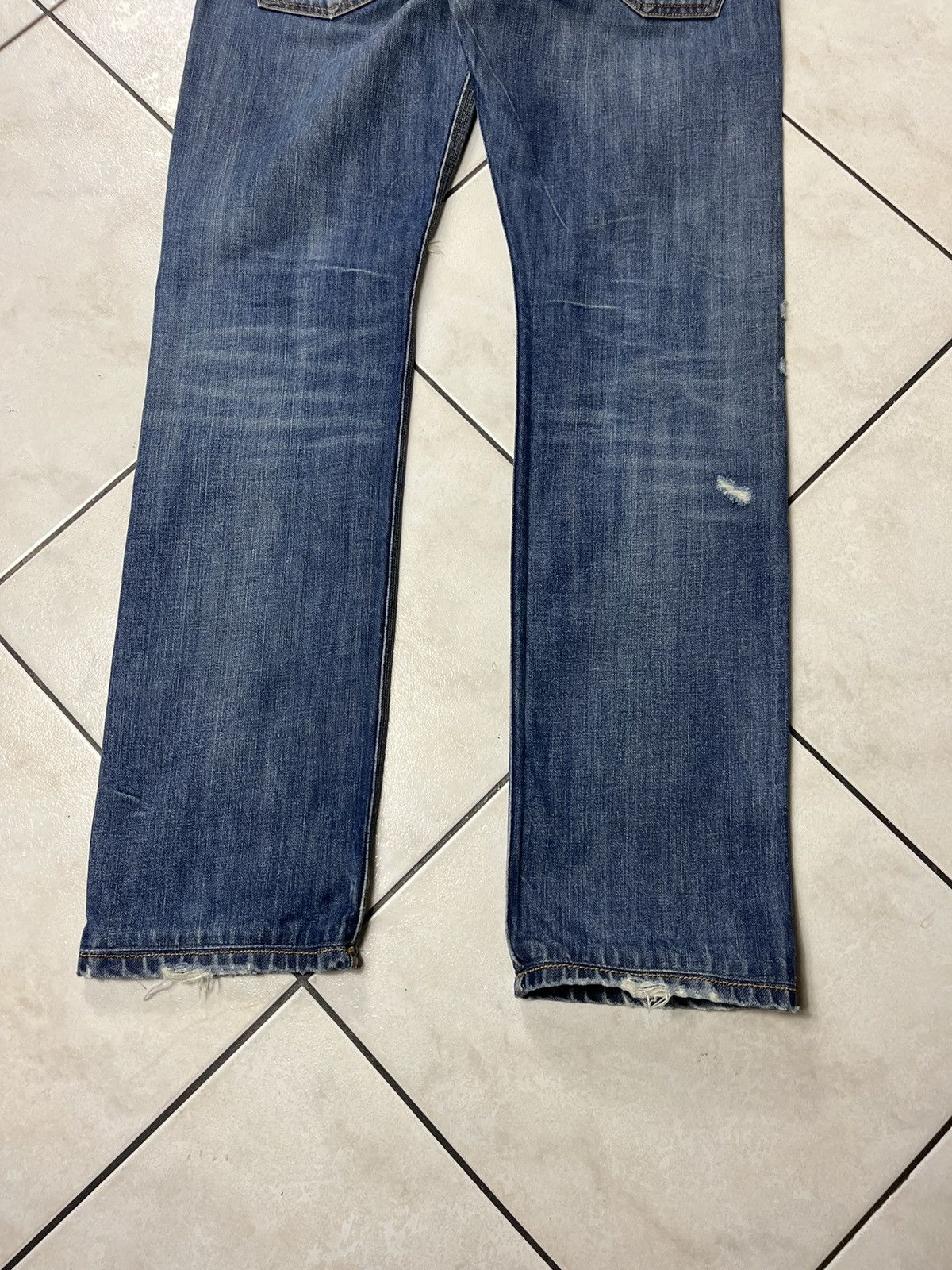Diesel × Vintage Vintage Diesel krooley y2k distressed denim jeans pants Size US 30 / EU 46 - 14 Thumbnail