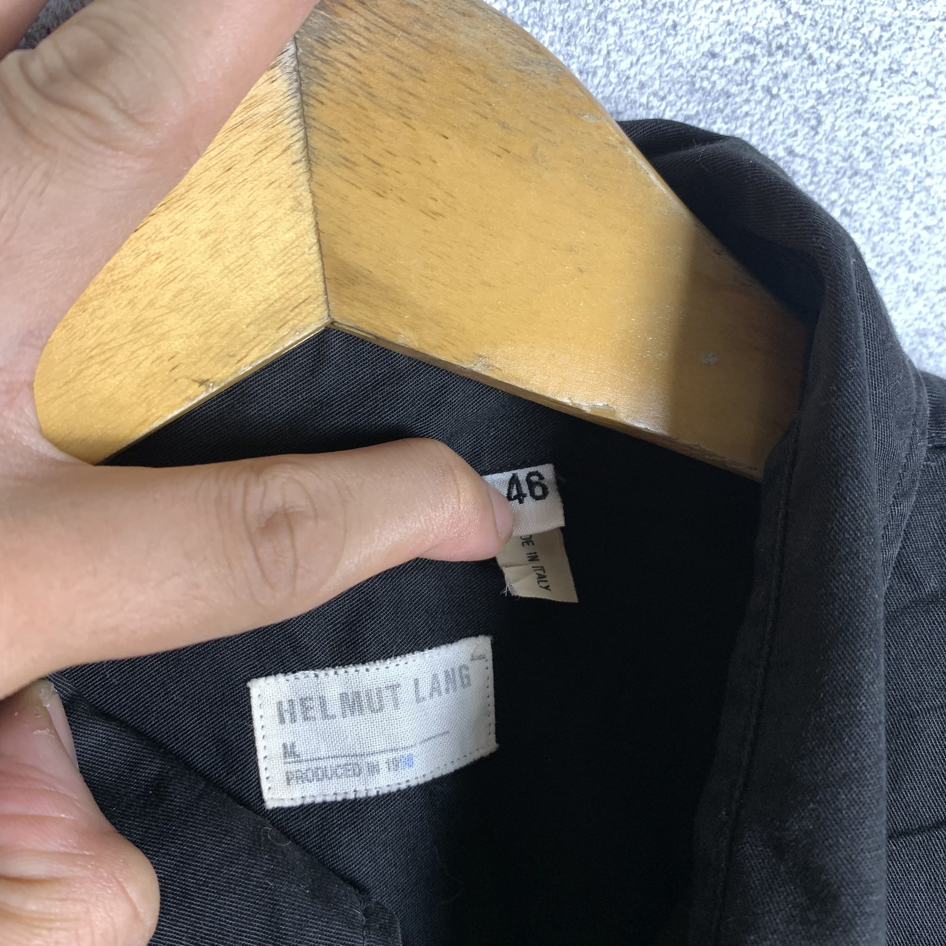 Helmut Lang Vintage 1998 Helmut Lang Button Down Shirt Size US S / EU 44-46 / 1 - 5 Thumbnail