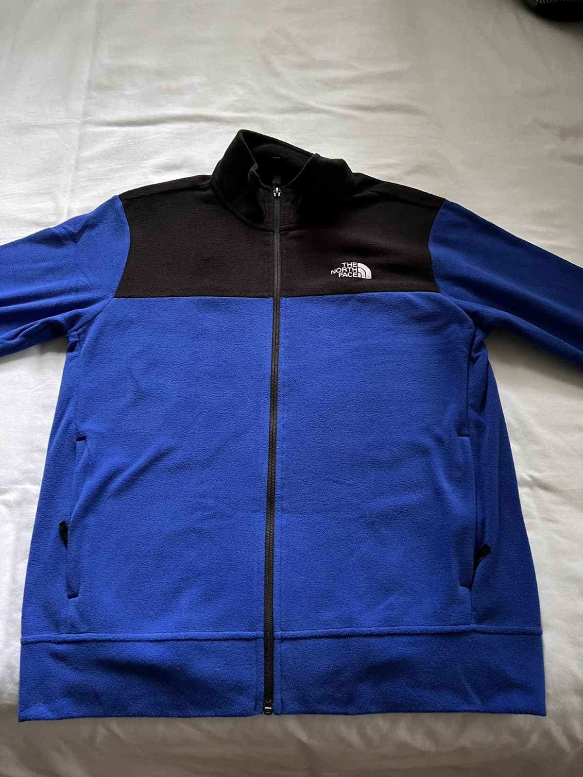 The North Face × Vintage North Face Blue Fleece Zip up Size US M / EU 48-50 / 2 - 1 Thumbnail