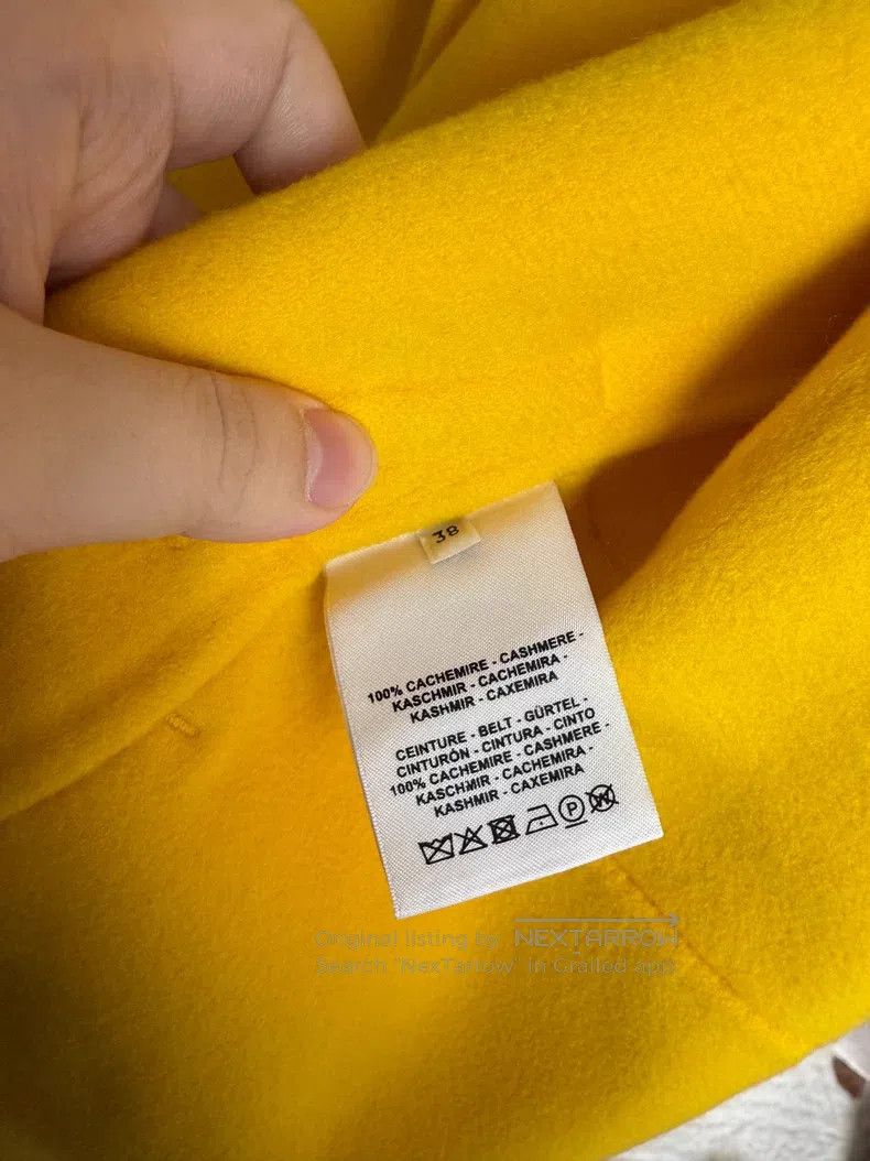 Hermes Hermes Cashmere coat, cashmere Size XS / US 0-2 / IT 36-38 - 4 Thumbnail