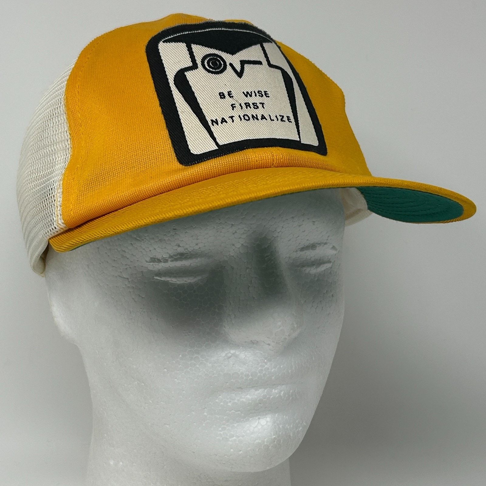 Vintage Vintage 70s First National Bank Trucker Hat Baseball Cap FNC Size ONE SIZE - 8 Thumbnail
