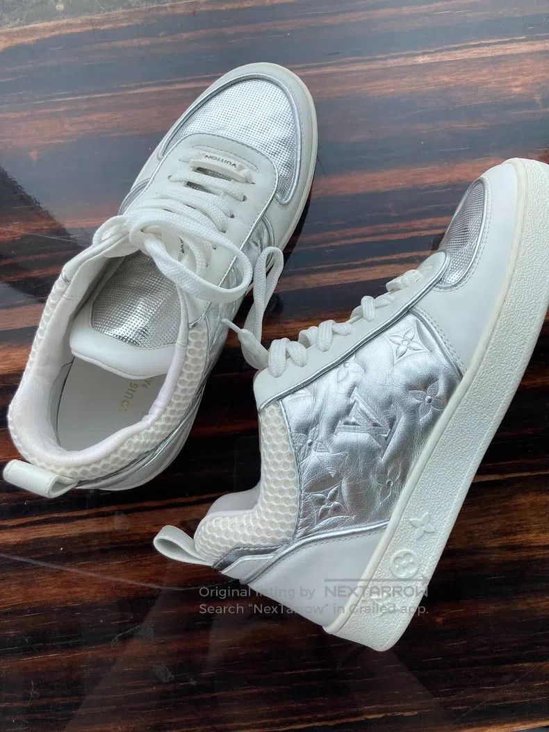 Louis Vuitton Louis Vuitton White Sneakers Size US 5.5 / IT 35.5 - 3 Thumbnail