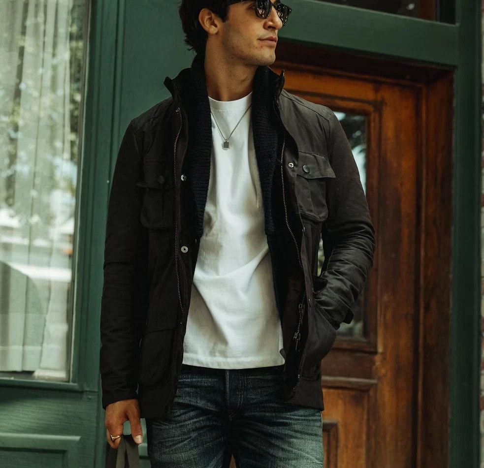Barbour Barbour CORBRIDGE Hooded Waxed Jacket Size US M / EU 48-50 / 2 - 1 Thumbnail