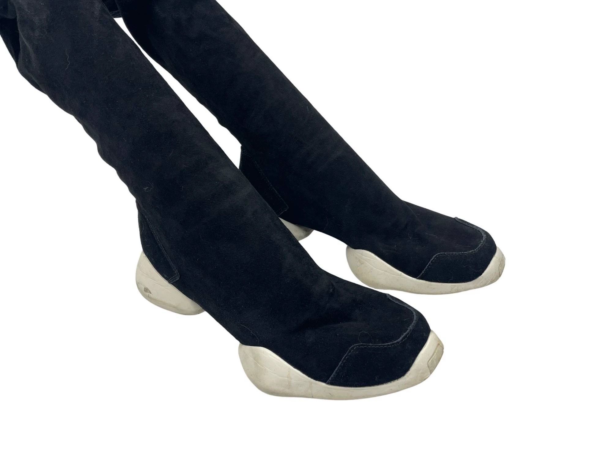 Rick Owens Adidas x Rick Owens Tank Suede Tall Boots Size US 9.5 / EU 42-43 - 3 Thumbnail
