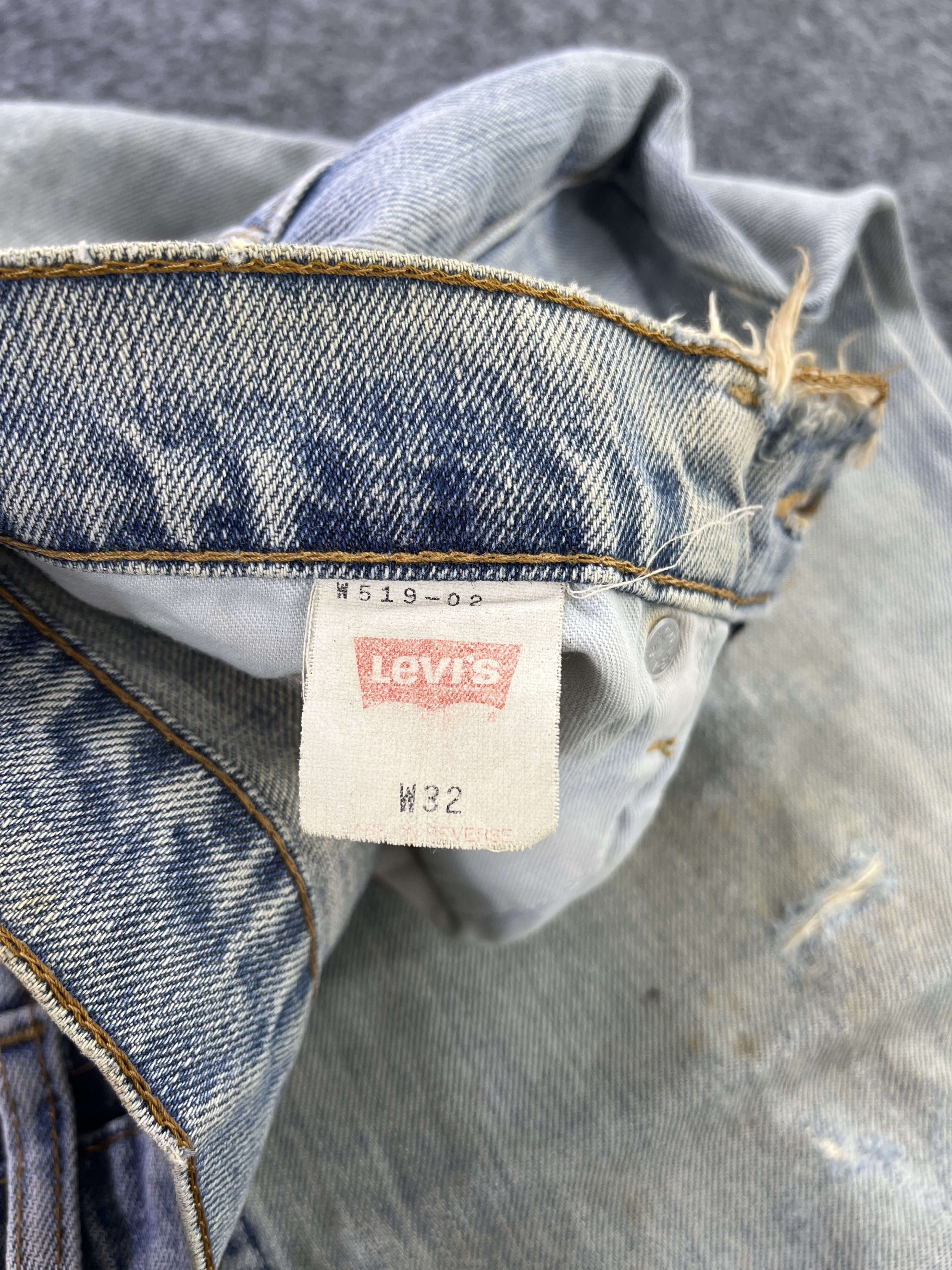 Levi's 90's Vintage Levis 511 Distressed Jeans - J911 Size US 29 - 12 Thumbnail