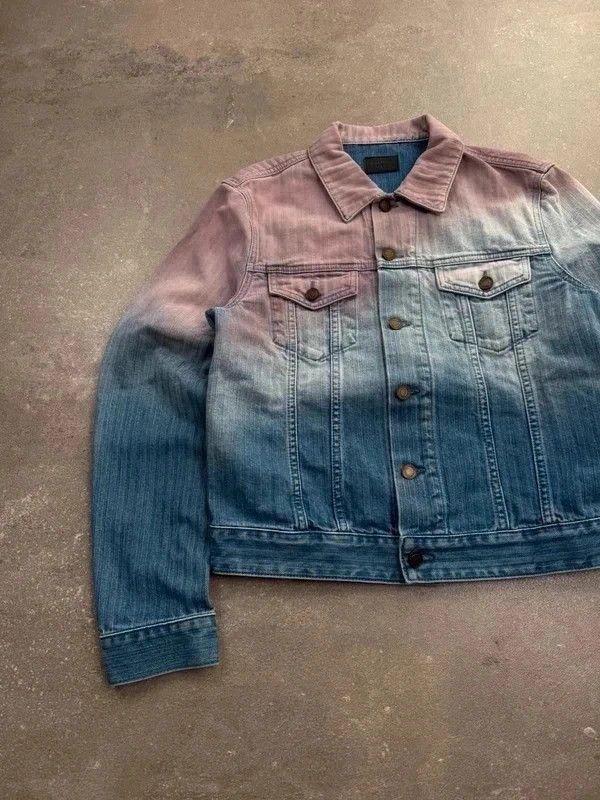 Saint Laurent Paris Saint Laurent denim jacket 2020s luxury street wear archive Size US S / EU 44-46 / 1 - 3 Thumbnail