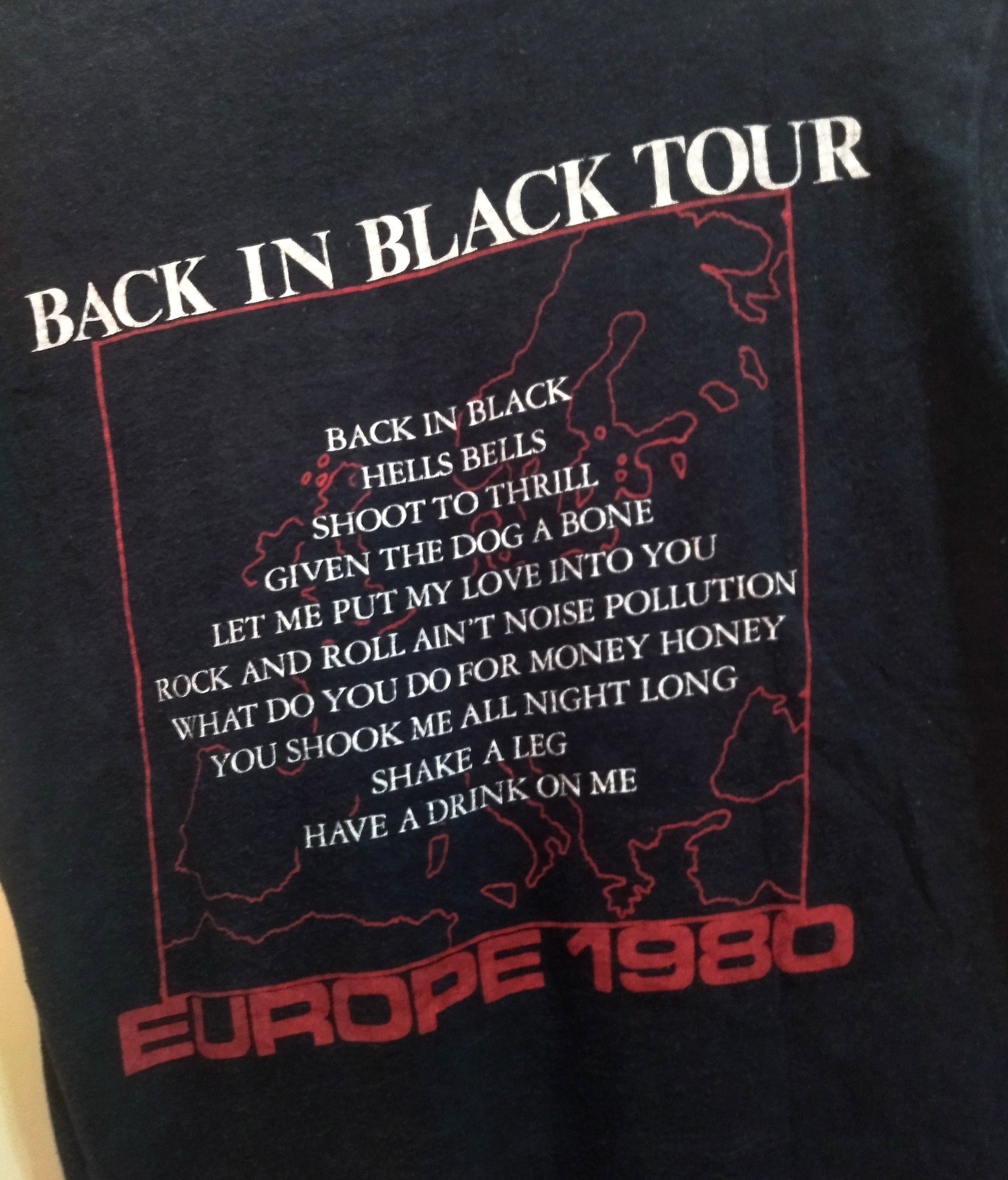 Vintage Vintage 80s ACDC Europe Tour made in USA Size S / US 4 / IT 40 - 8 Thumbnail