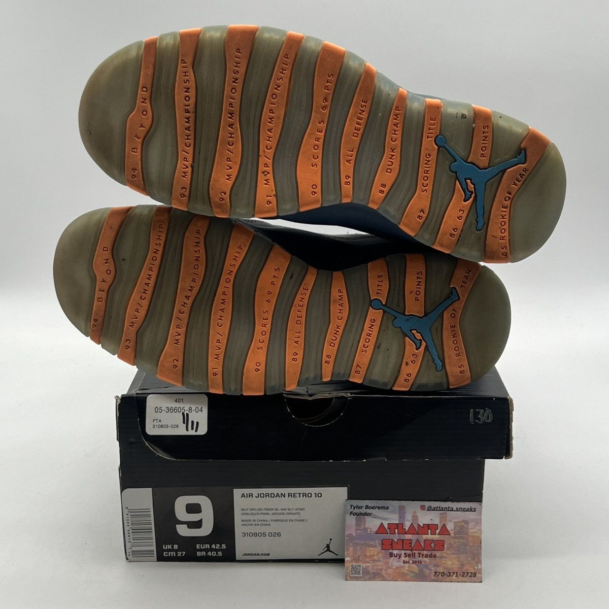 Jordan Brand Air Jordan 10 bobcats Size US 9 / EU 42 - 8 Thumbnail