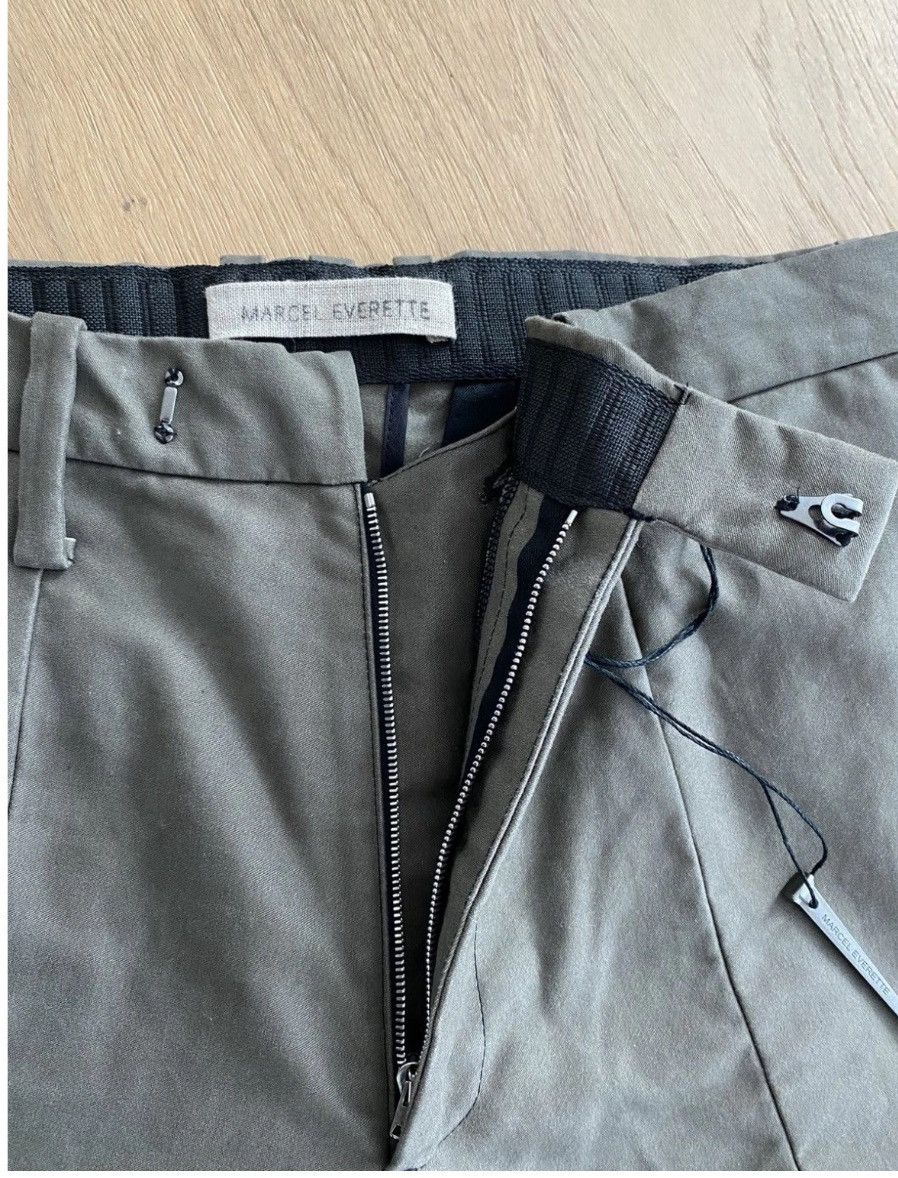 Marcel Everette Moleskin Overlock Trouser - Charred Oak Size US 30 / EU 46 - 5 Thumbnail