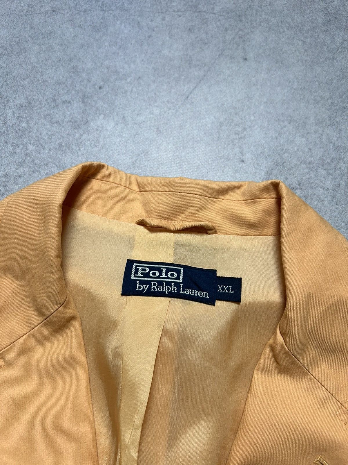 Polo Ralph Lauren × Ralph Lauren × Vintage Vintage 90s Polo Ralph Lauren 3 Button 100% Cotton Blazer Size 46R - 5 Thumbnail
