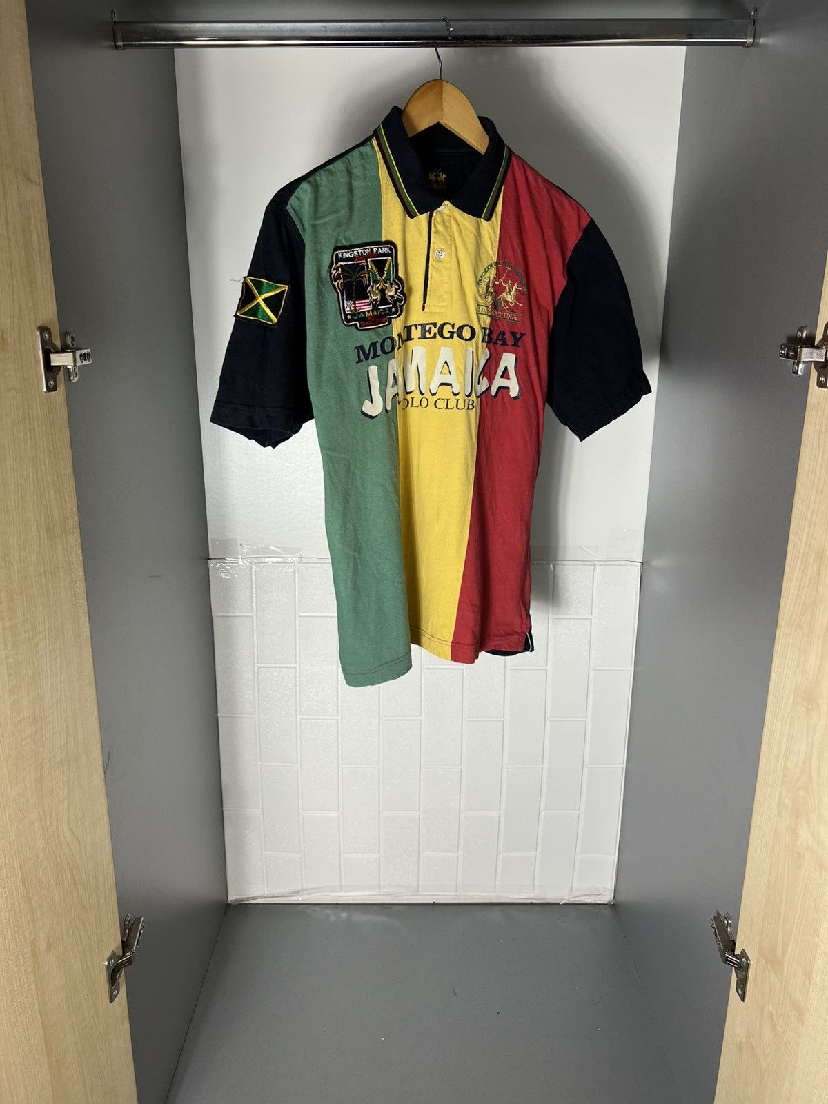 La Martina VINTAGE LA MARTINA JAMAICA POLO CLUB DESIGNER CASUAL Y2K 90s Size US L / EU 52-54 / 3 - 6 Thumbnail
