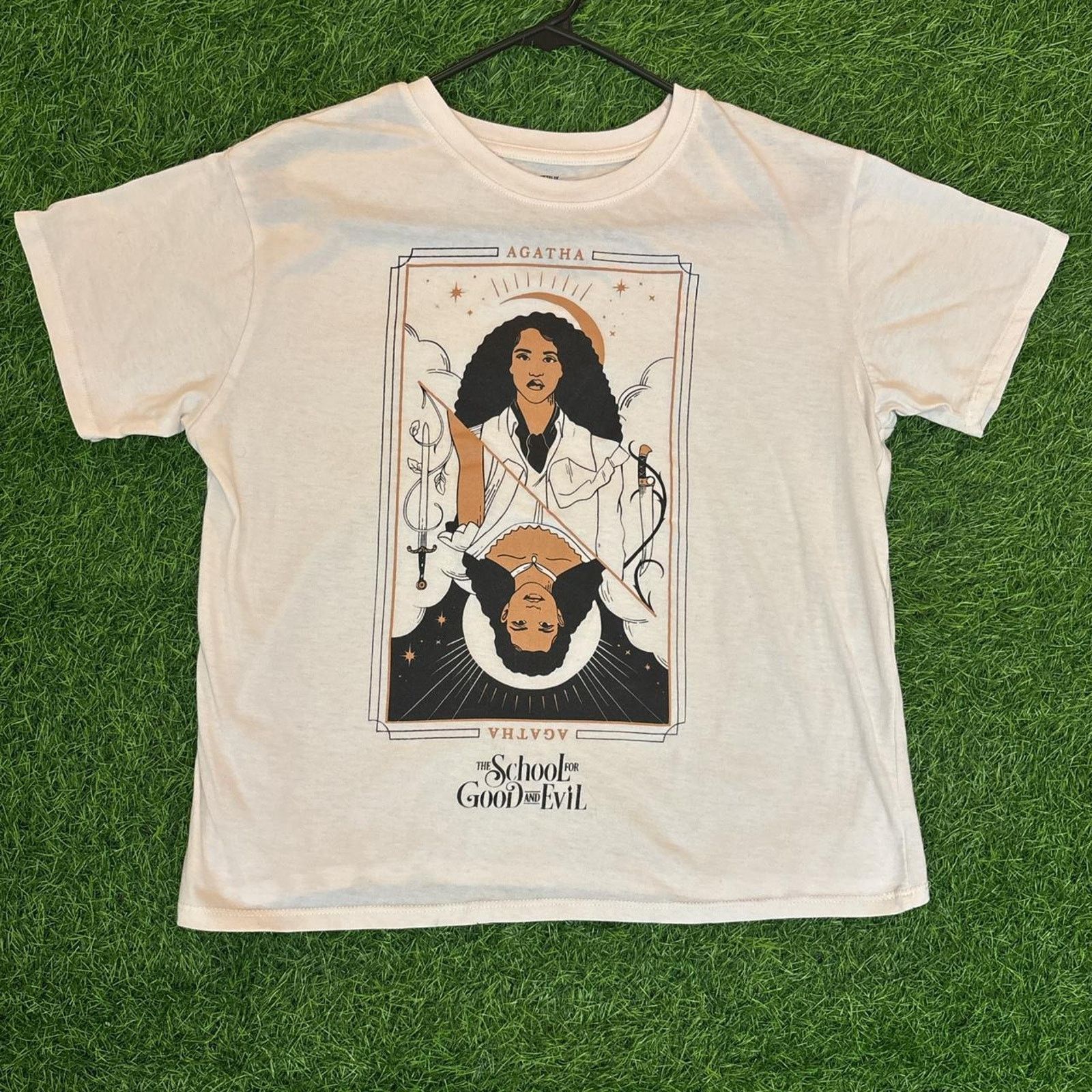 Other White The School for Good And Evil ‘Agatha’ Graphic Tee Size L / US 10 / IT 46 - 1 Thumbnail