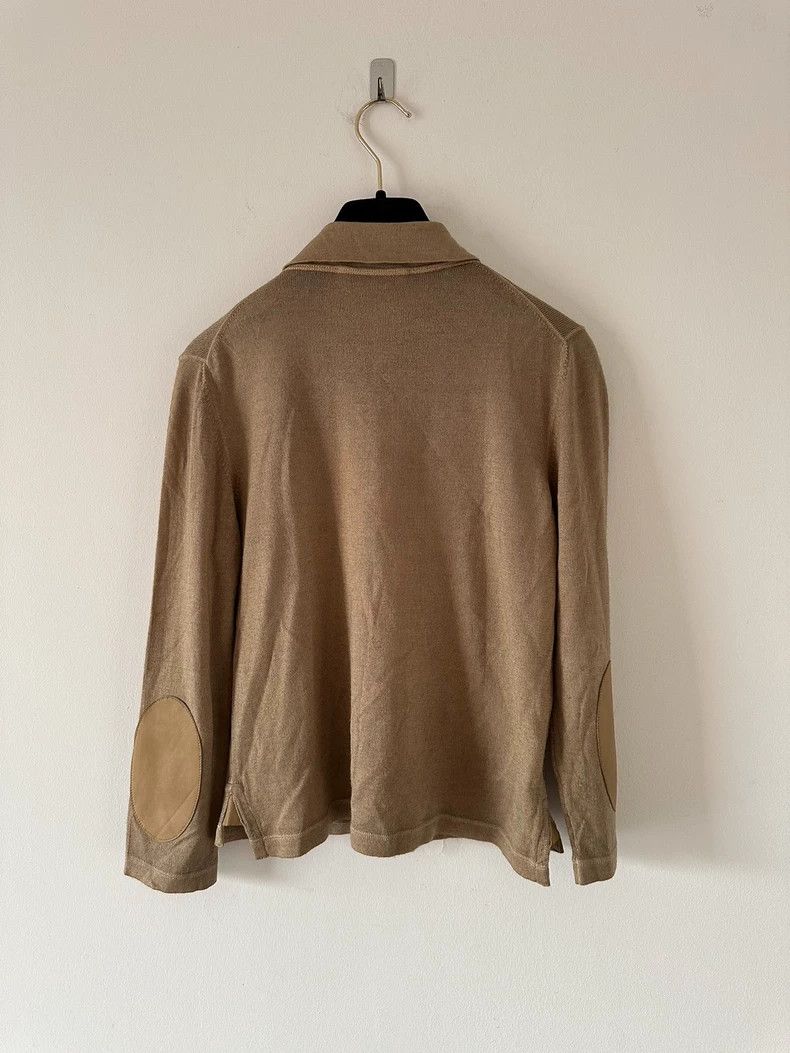 Prada Prada Catwalk women's Polo khaki sweater 2501-Nextarrow Size M / US 6-8 / IT 42-44 - 3 Thumbnail