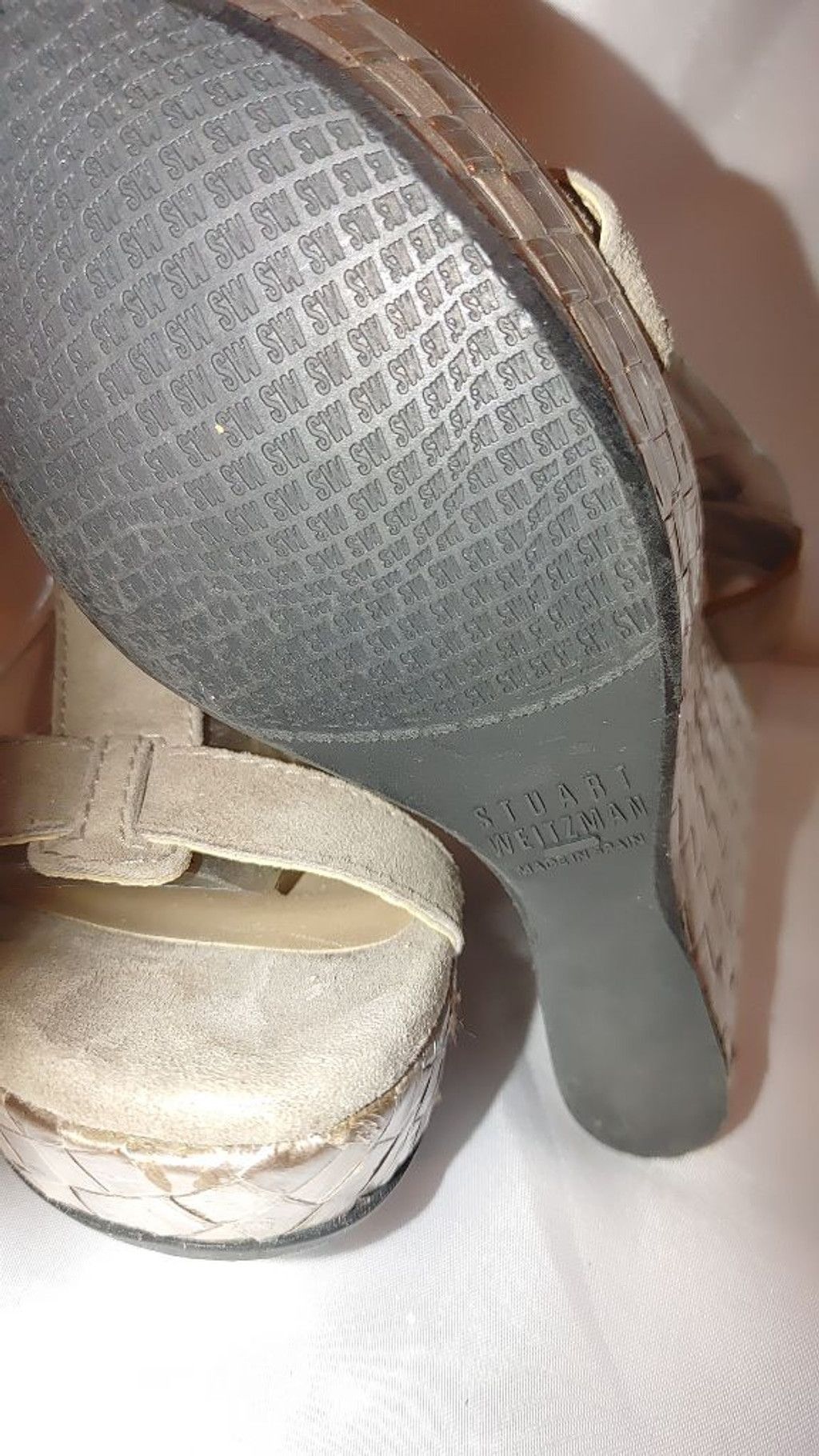 Stuart Weitzman Stuart Weitzman The Teaque "Stunning" Wedge Sandal Size 6.5 Size US 6.5 / IT 36.5 - 9 Thumbnail