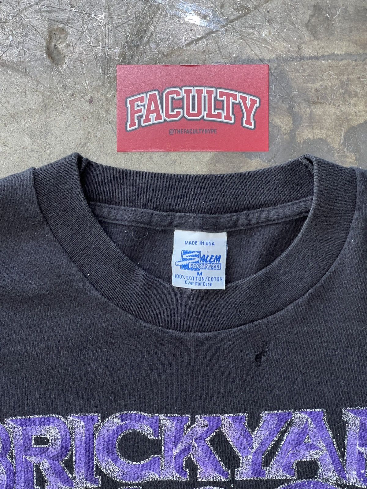 NASCAR Vintage Indianapolis Speedway Brickyard 400 Tee Salem Medium Size US M / EU 48-50 / 2 - 3 Thumbnail