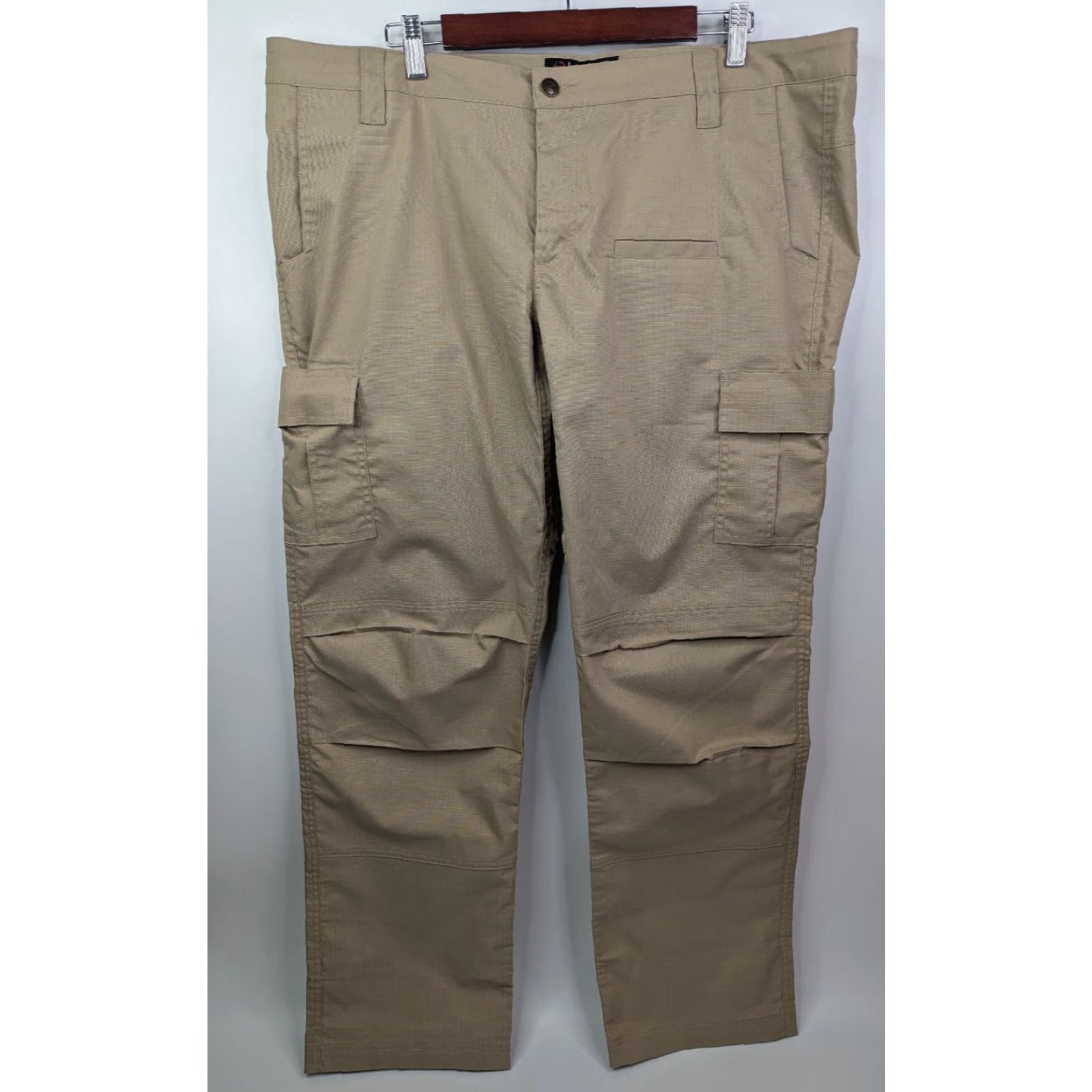 Vintage LAPG Tactical Pants Women’s Size 20 Plus Ripstop Khaki Cargo Police EMS Size 42" / US 20 - 2 Thumbnail