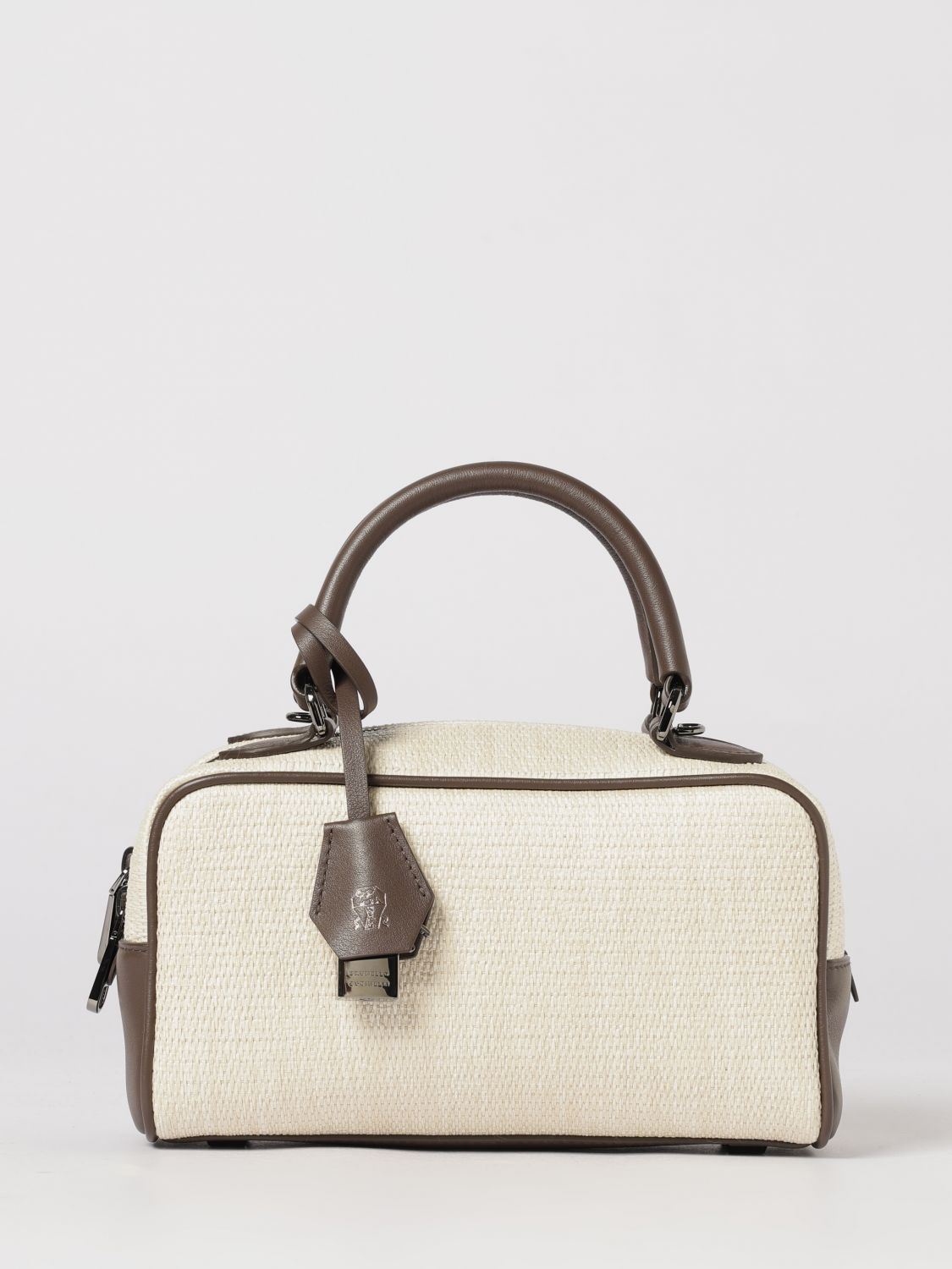 Brunello Cucinelli Brunello Cucinelli Handbag Woman Beige Size ONE SIZE - 1 Thumbnail