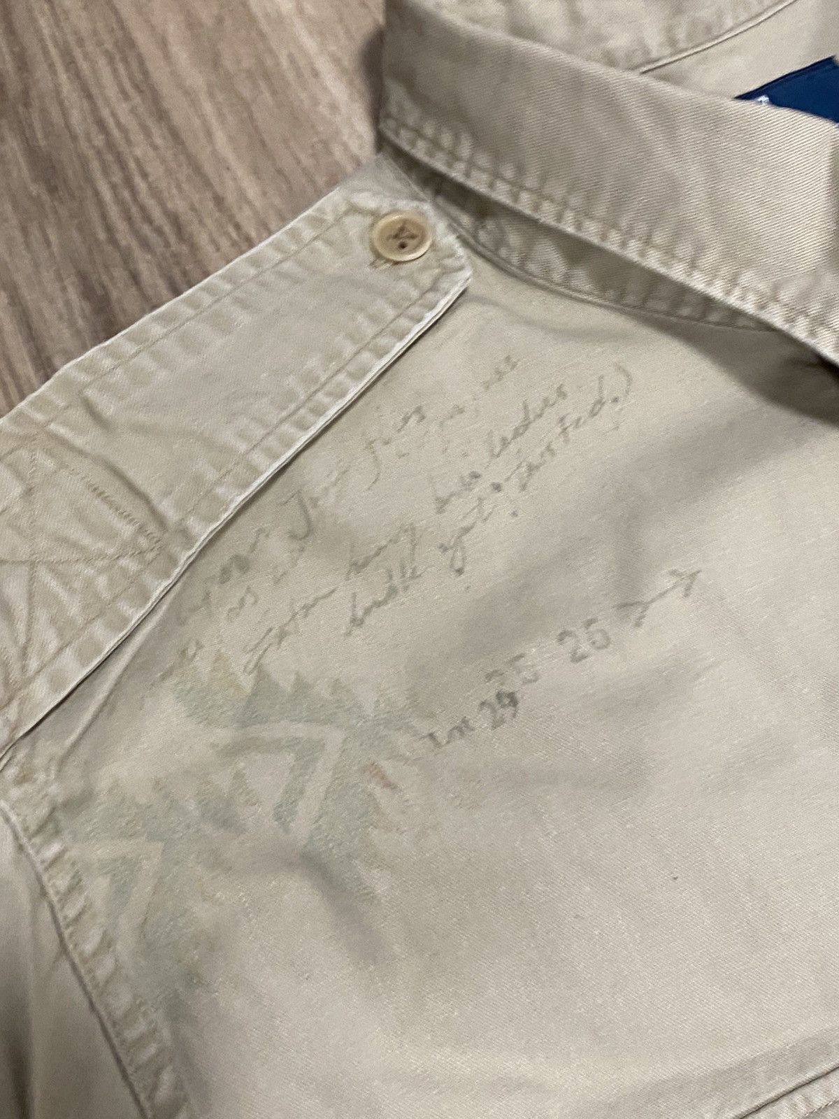 Vintage Vintage Polo Ralph Lauren Safari Aztec Utility Field Shirt Size US XL / EU 56 / 4 - 3 Thumbnail