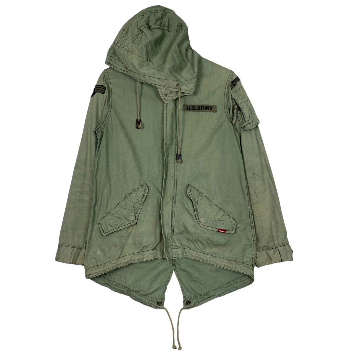 Avirex × Military × Vintage 💥AVIREX US ARMY PARKA FISHTAIL
