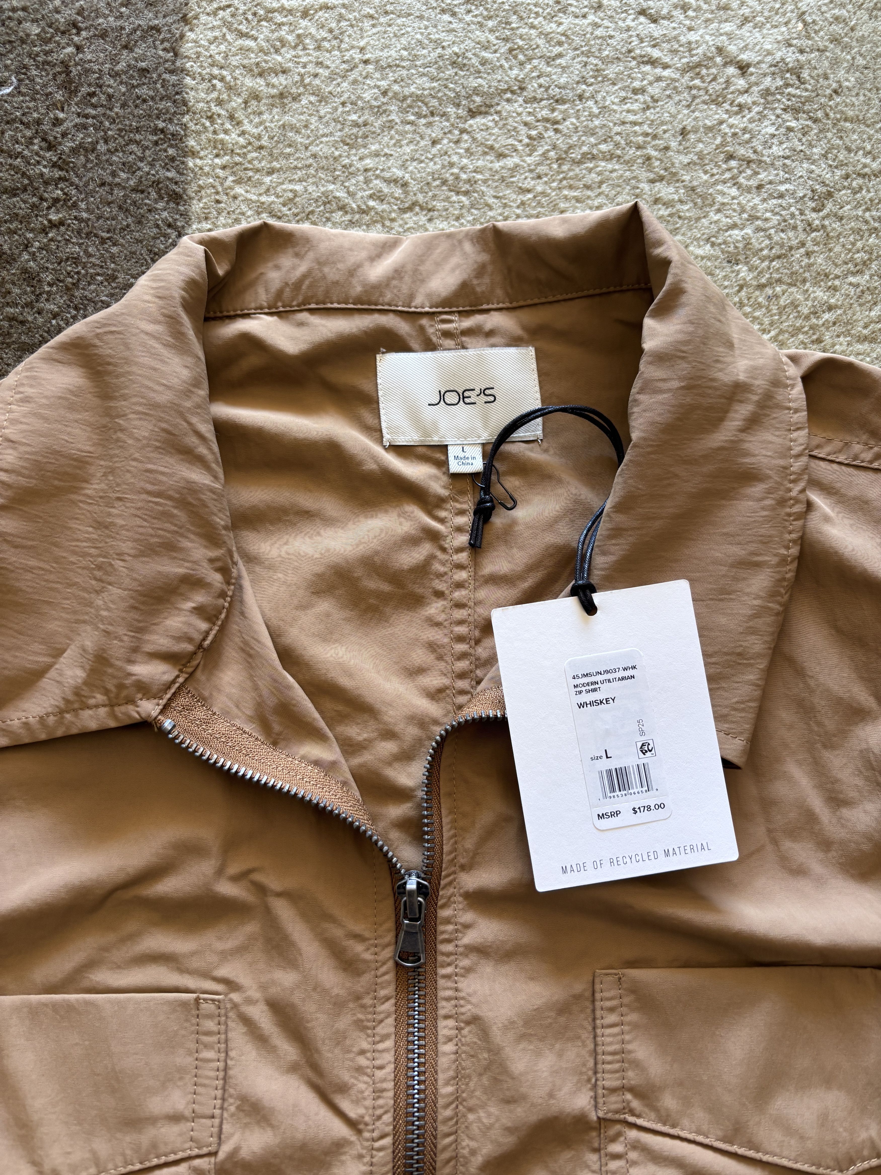 Joe's Joes MODERN UTILITARIAN ZIP SHIRT Size US L / EU 52-54 / 3 - 2 Thumbnail
