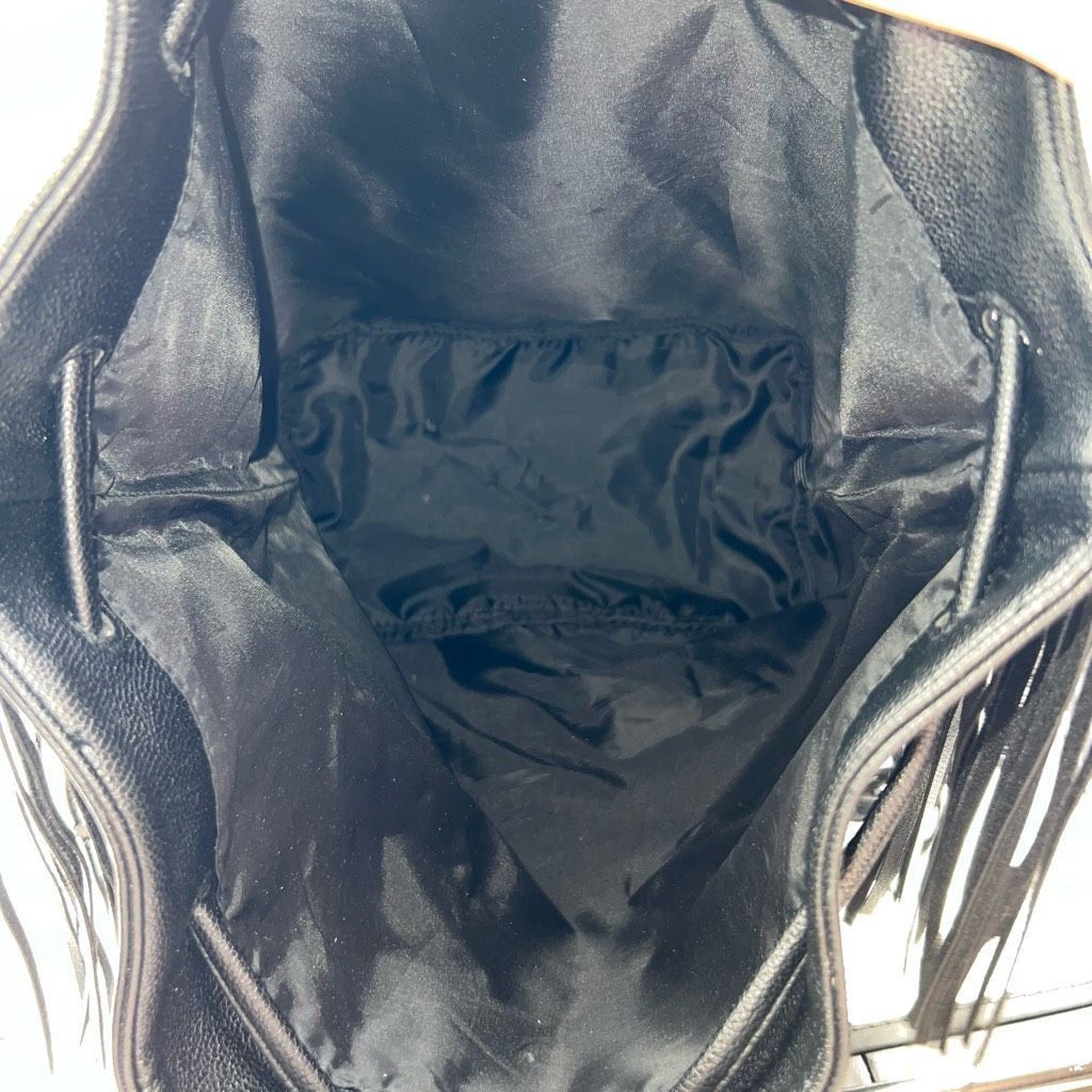Victoria's Secret Victoria’s Secret Faux Leather With Fringe Large Backpack Size ONE SIZE - 7 Thumbnail