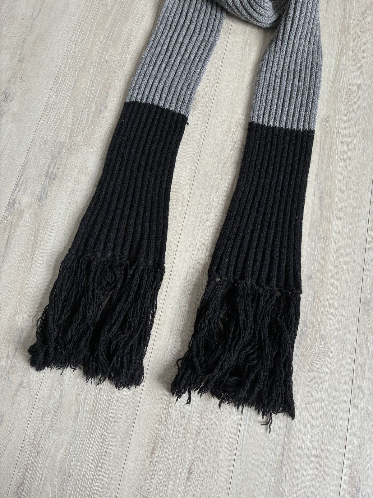 Dior Dior Homme AW06 “These Grey Days” scarf by Hedi Slimane Size ONE SIZE - 4 Thumbnail