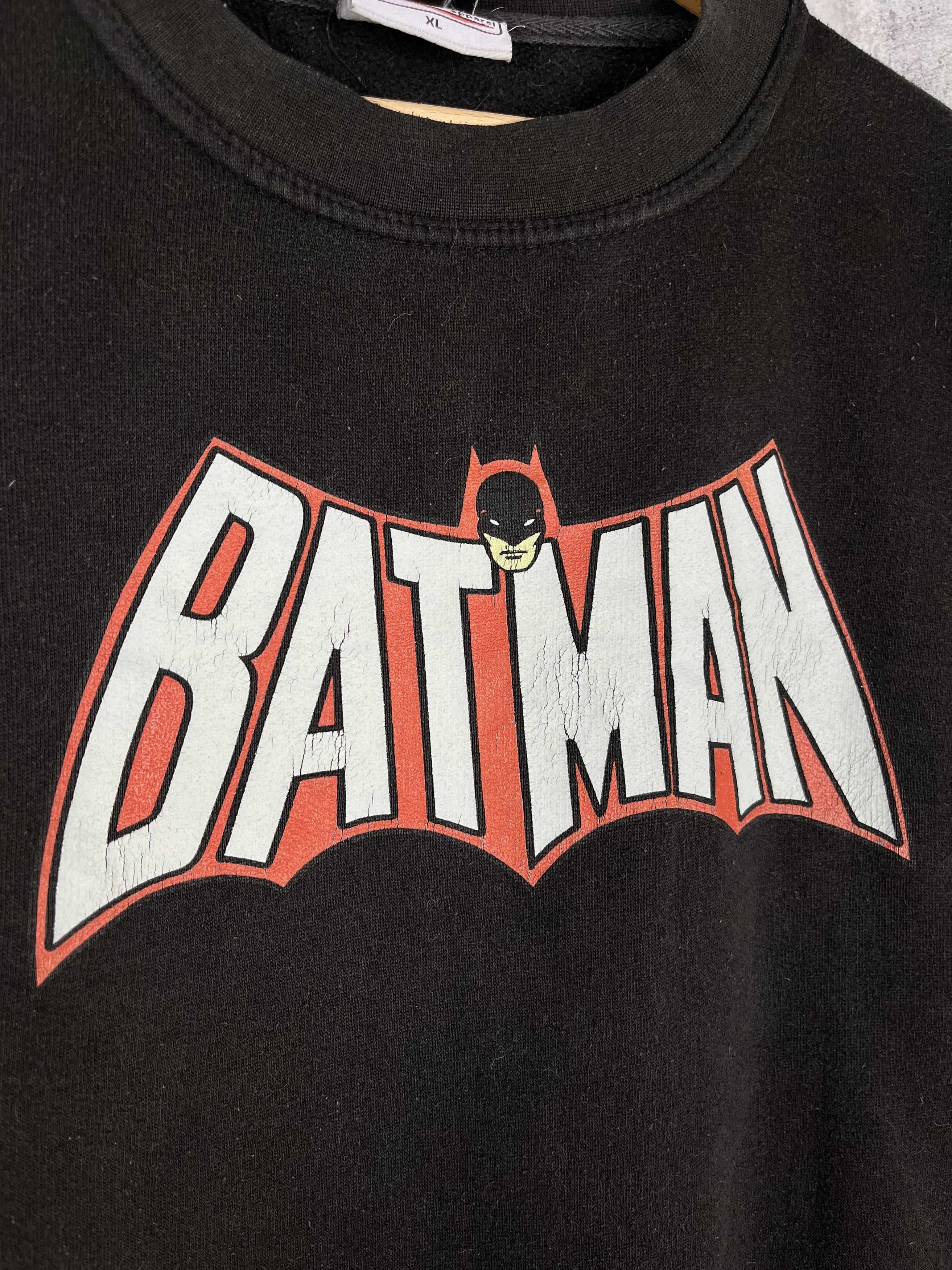 DC Comics × Vintage 80’s Batman Vintage Sweatshirt🦇 Size US XL / EU 56 / 4 - 2 Thumbnail