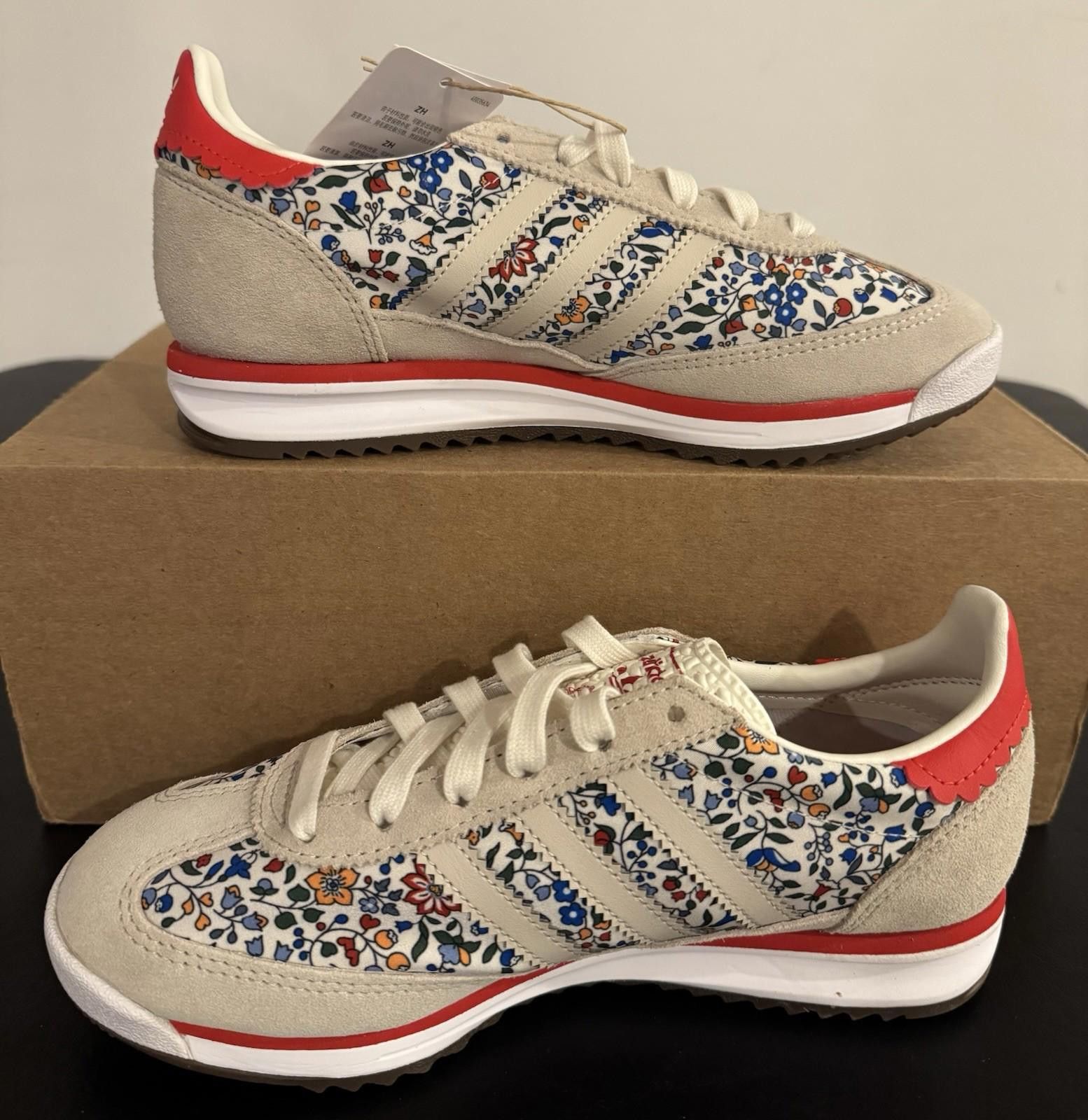 Adidas Adidas Liberty London SL 72 Floral Flower Print - Size 6 Size US 6 / IT 36 - 3 Thumbnail
