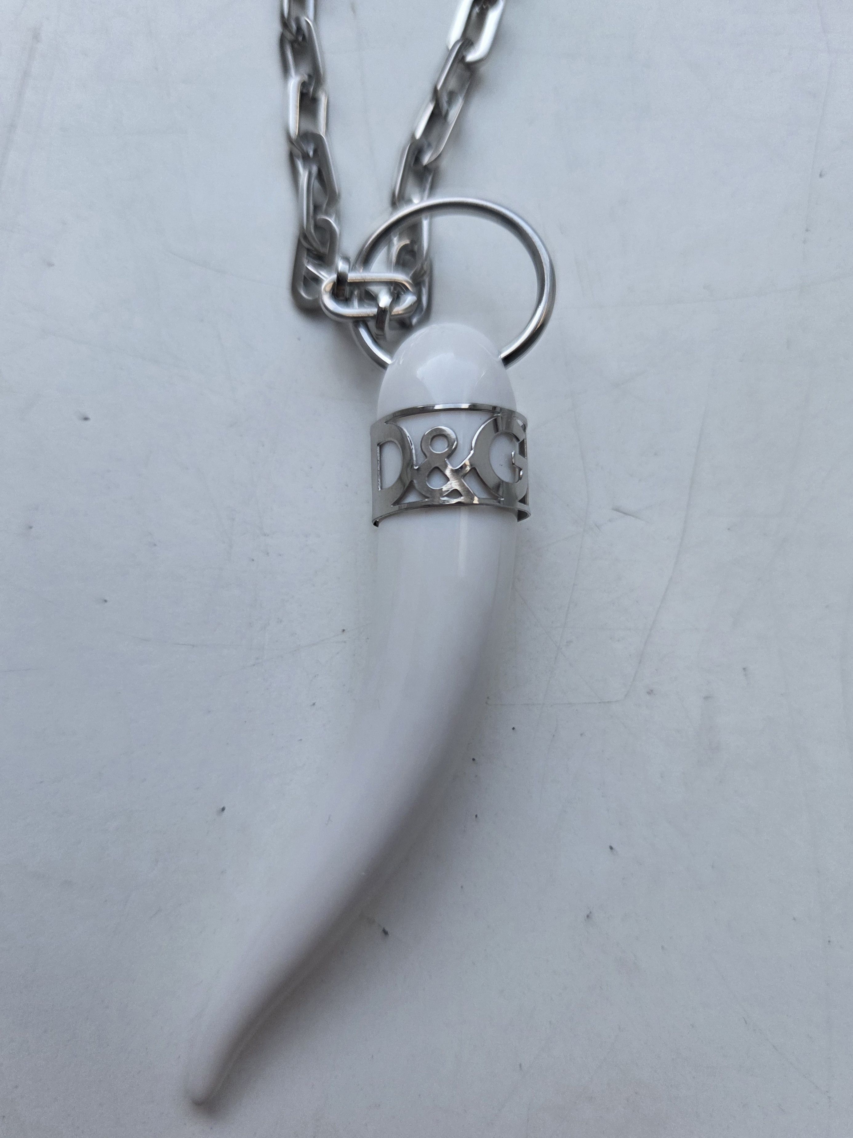 Dolce & Gabbana Dolce & Gabbana Fang necklace Size ONE SIZE - 1 Thumbnail