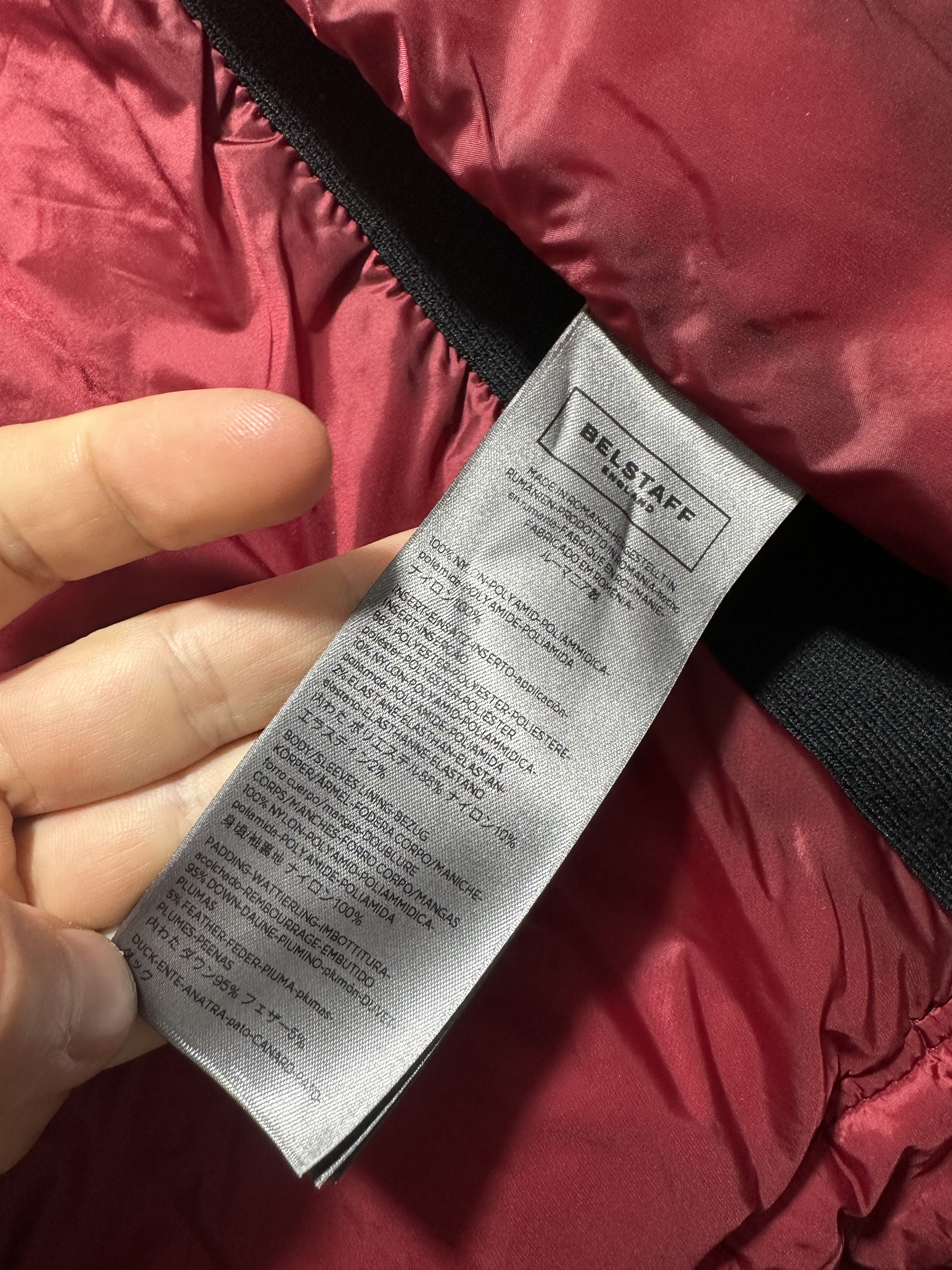 Belstaff Belstaff Silverthorn Down Jacket Red Quilted IT40 FR36 Size S / US 4 / IT 40 - 9 Thumbnail