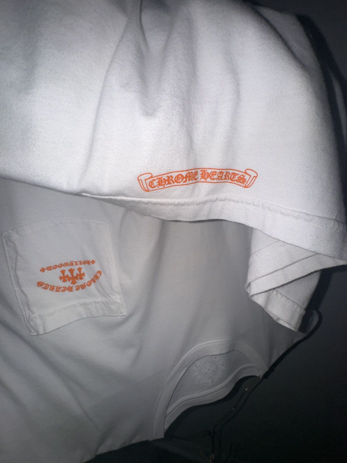 Chrome Hearts Chrome Hearts Hollywood- White/Orange XXL Size US XXL / EU 58 / 5 - 3 Thumbnail