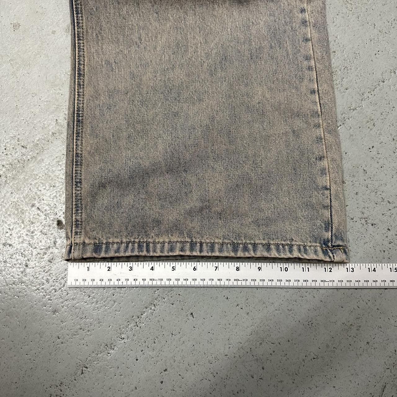 Japanese Brand × Supreme BAGGY SAND FADED WIDE-LEG JEANS Size US 30 / EU 46 - 6 Thumbnail