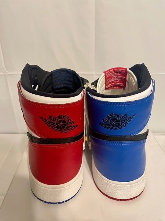 Jordan Brand Jordan 1 Rebel XX OG Top 3 Leather Athletic Shoes Womens 12 Size US 12 / IT 42 - 5 Thumbnail