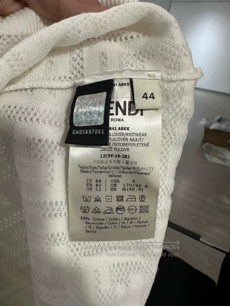 Fendi Fendi FF Printed Knit Top Size M / US 6-8 / IT 42-44 - 5 Thumbnail