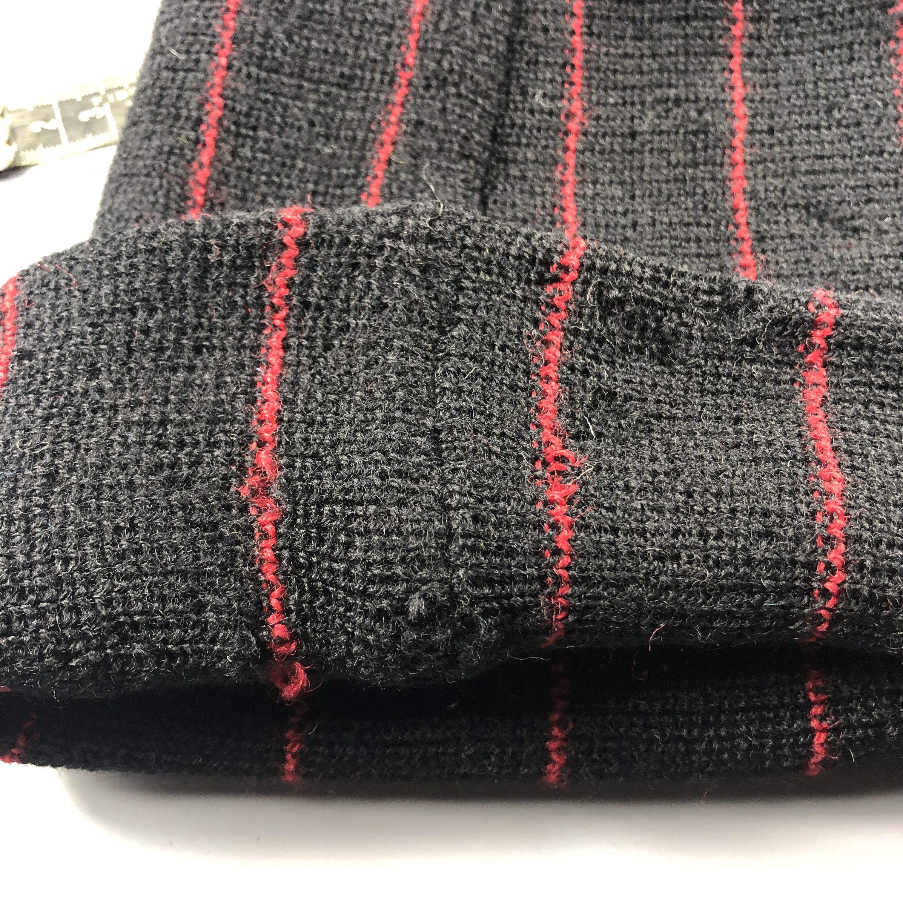 Japanese Brand × Vintage Unknown Stripe Minimalist Beanie Snow Hat Snow Cap -D018 Size ONE SIZE - 6 Thumbnail