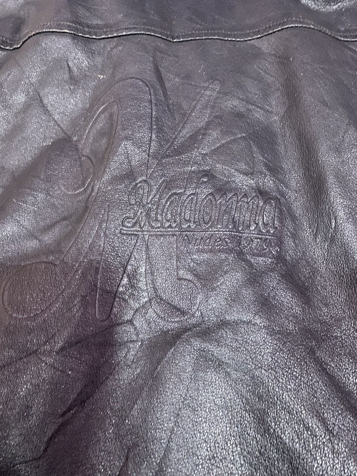 Japanese Brand Madonna Nudes 1979 Pig Nappa Leather Jacket Size US L / EU 52-54 / 3 - 4 Thumbnail