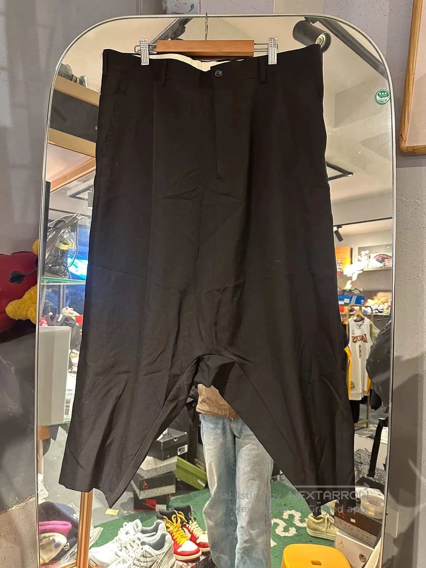 Comme des Garcons COMME des GARCONS HOMME PLUS Drop-Crotch Trousers. Size US 44 / EU 60 - 1 Thumbnail