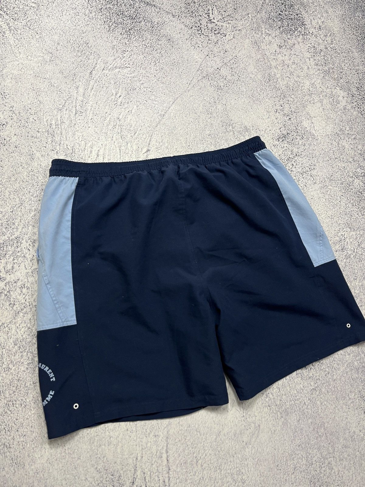 Saint Laurent Paris Vintage Y2K Yves Saint Lauren YSL Big Logo Summer Shorts Size US 42 / EU 58 - 10 Thumbnail