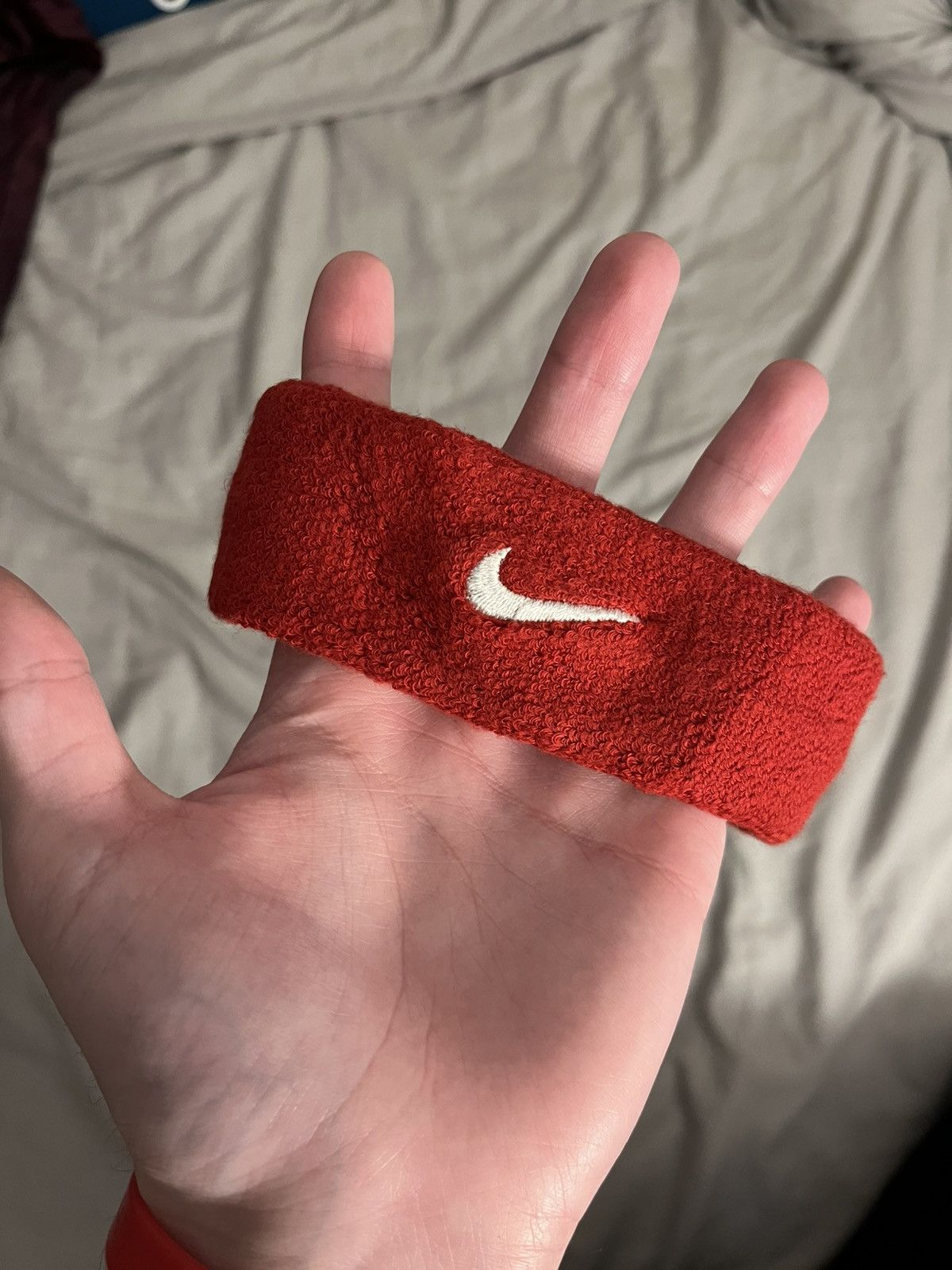 Nike Nike red headband Size ONE SIZE - 1 Thumbnail