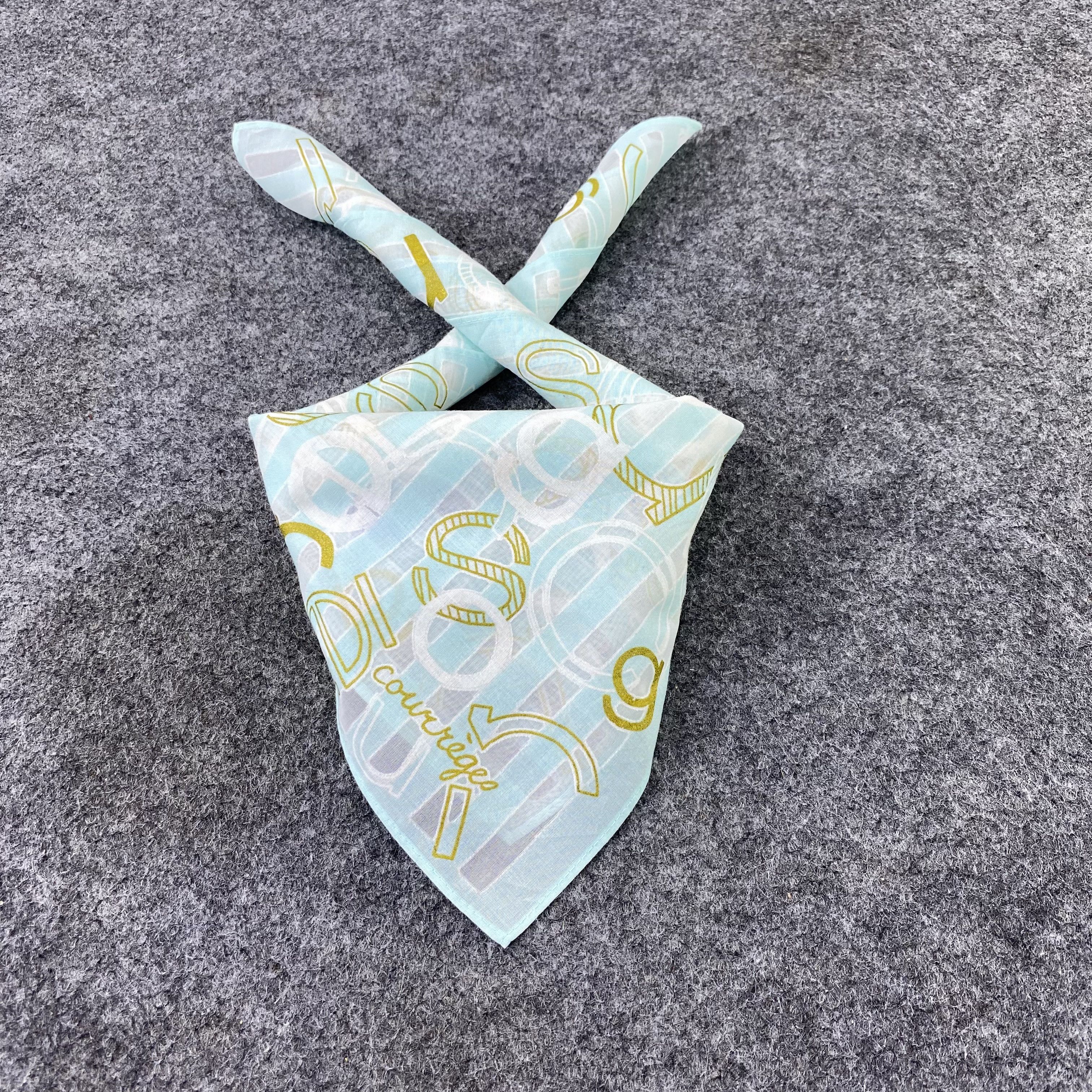 Courreges Courreges Homme Handkerchief / Neckerchief / Bandana-B1168 Size ONE SIZE - 2 Thumbnail