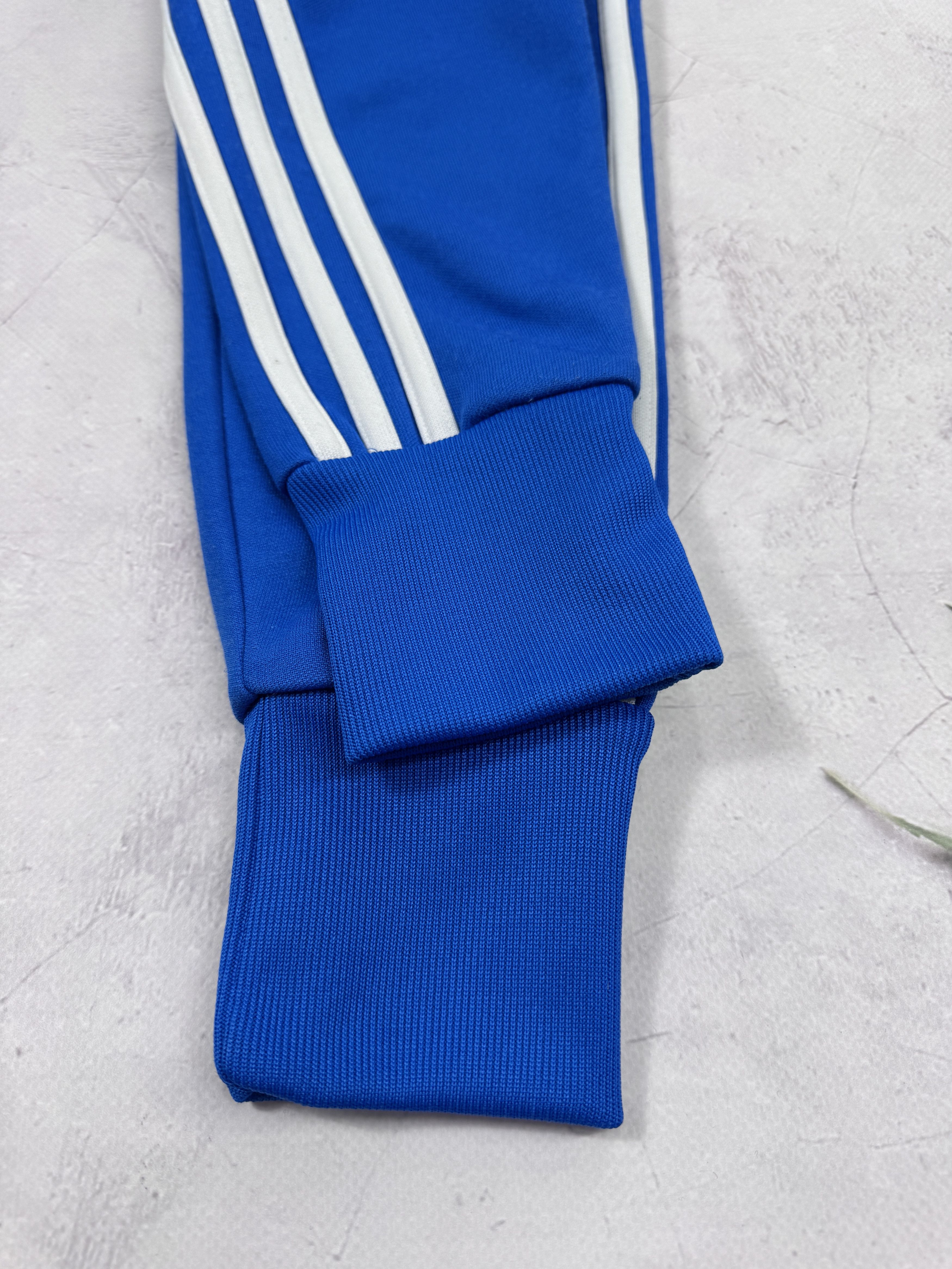 Adidas Y2K Adidas Track Jacket Blue & White Stripes Size US S / EU 44-46 / 1 - 16 Thumbnail