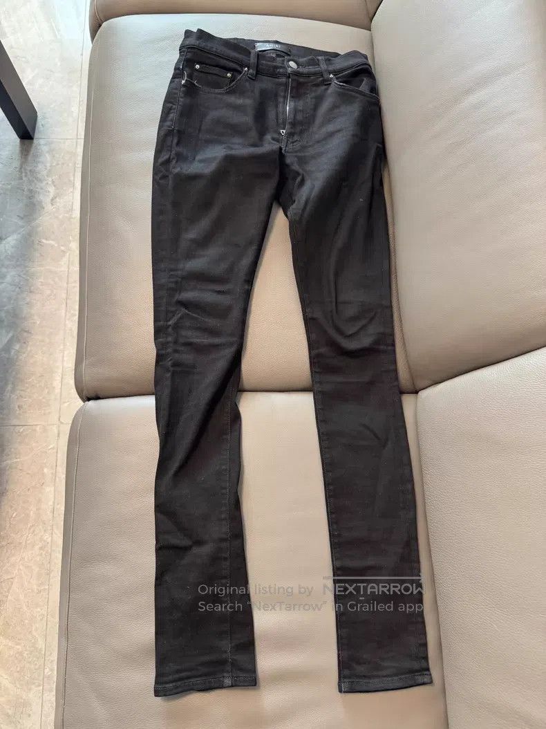 Amiri Amiri Black slim fit denim pants Size US 29 - 1 Thumbnail