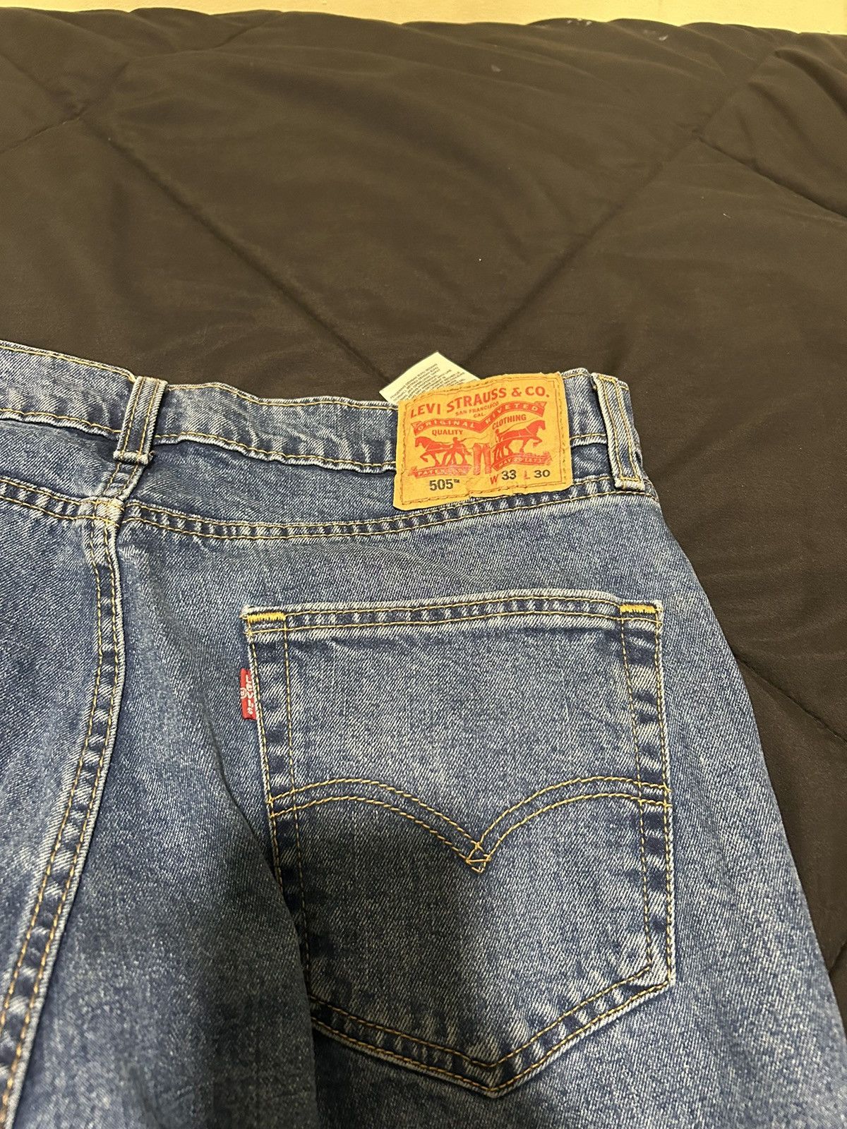 Levi's Levi’s Blue Denim Jeans - 33x30 Size US 33 - 2 Thumbnail